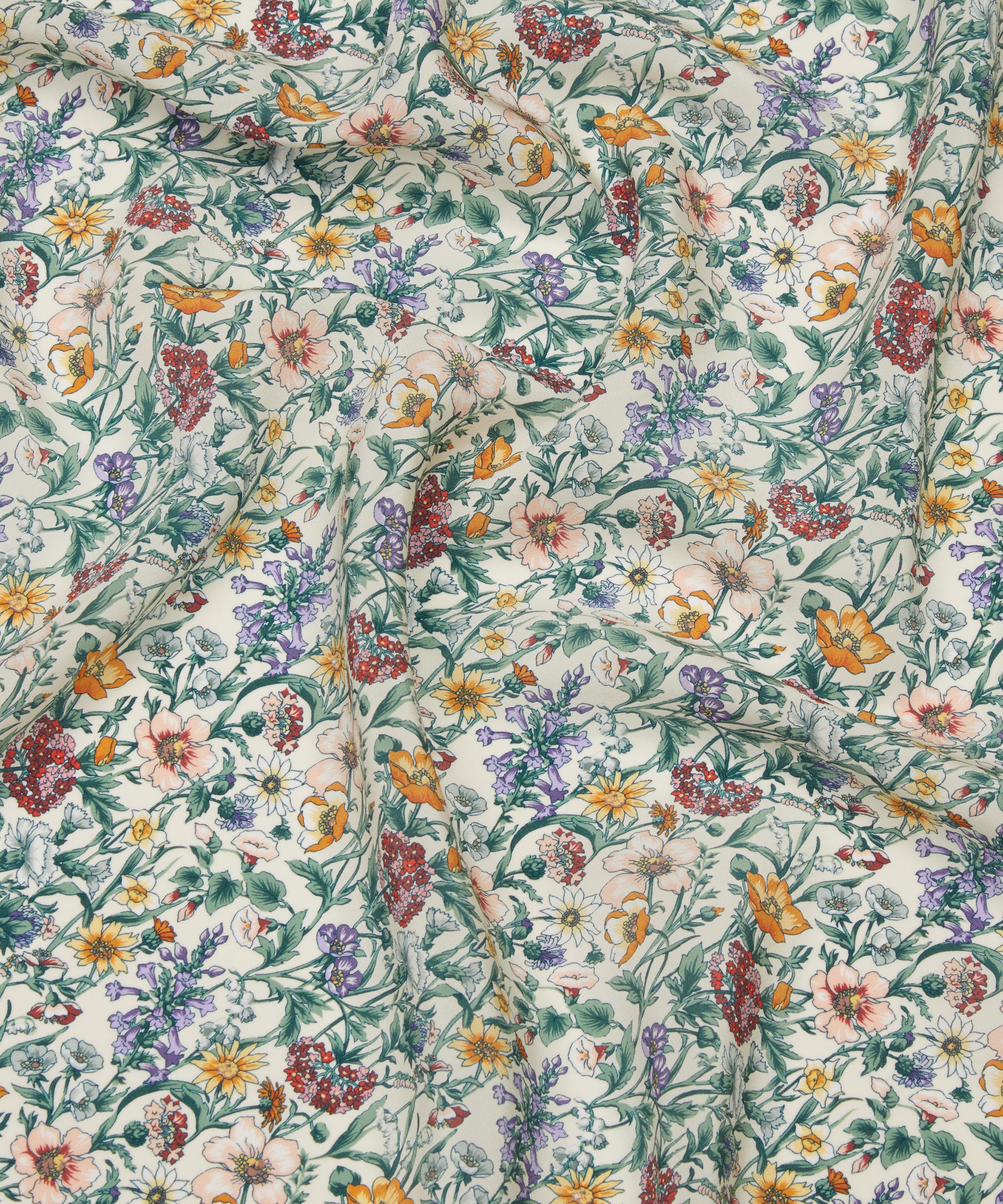 Liberty Fabrics Rachel Meadow Crepe de Chine | Liberty