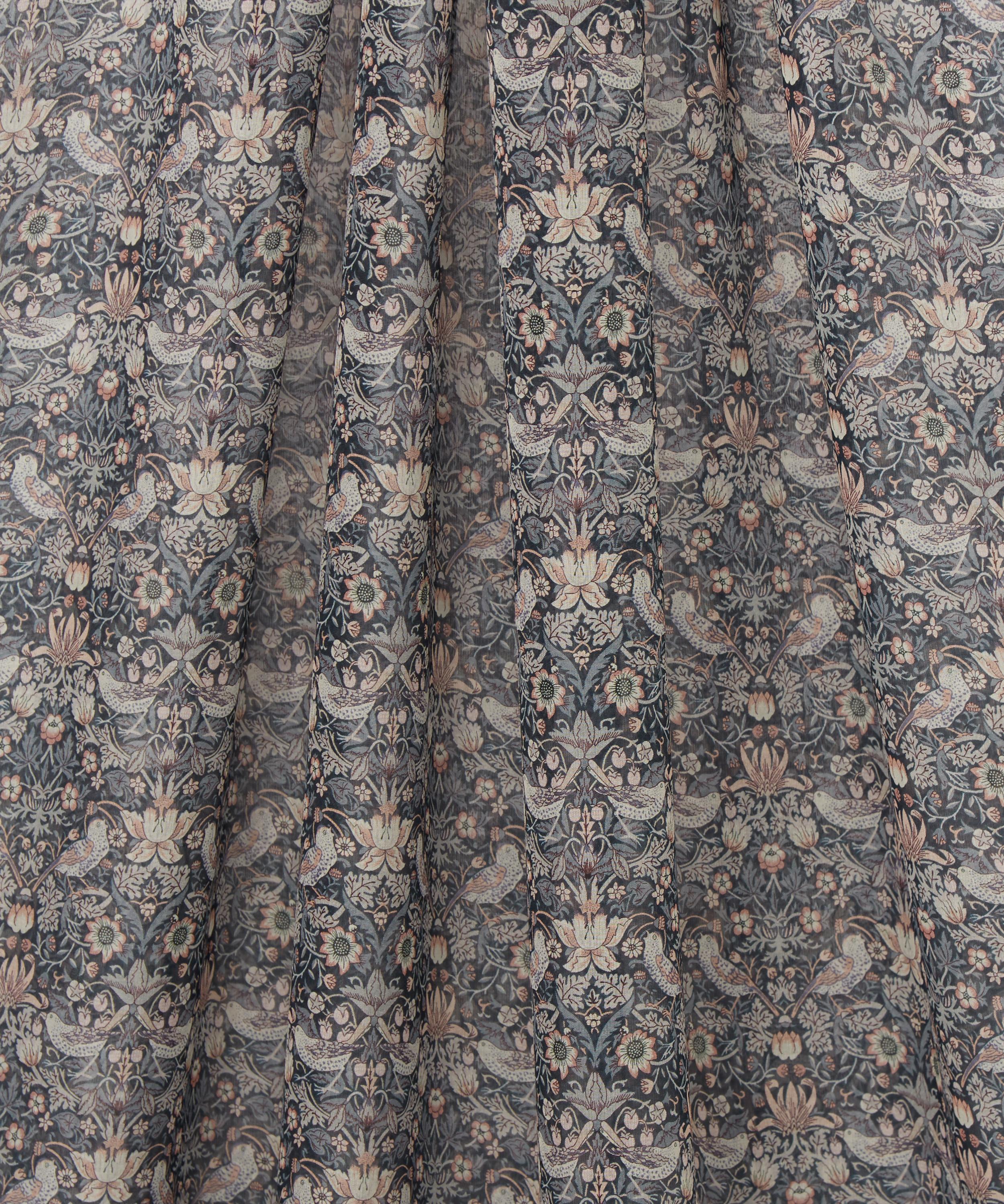Liberty Fabrics - Strawberry Thief II Silk Chiffon image number 2
