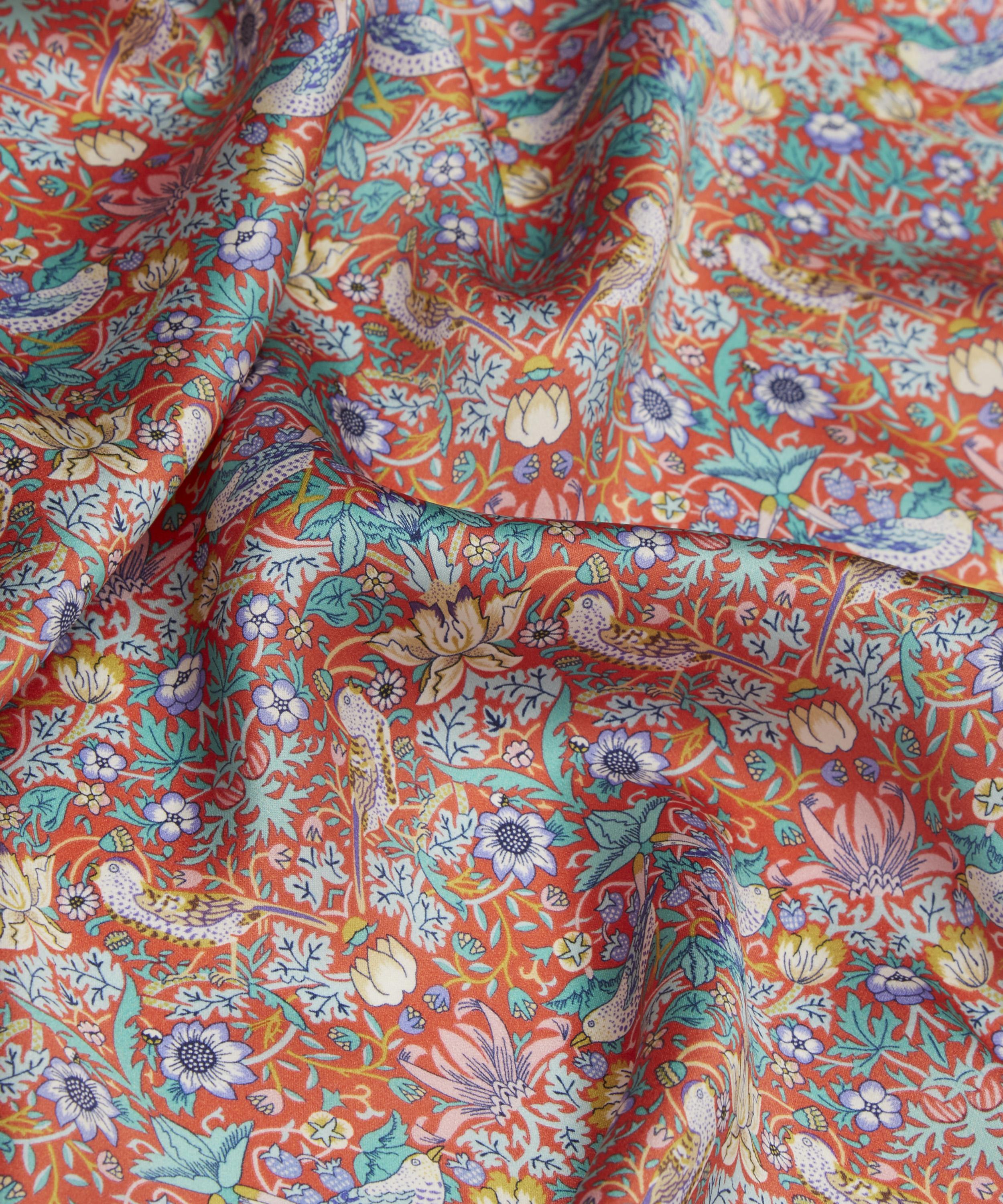 Liberty Fabrics - Strawberry Thief II Silk Satin image number 3