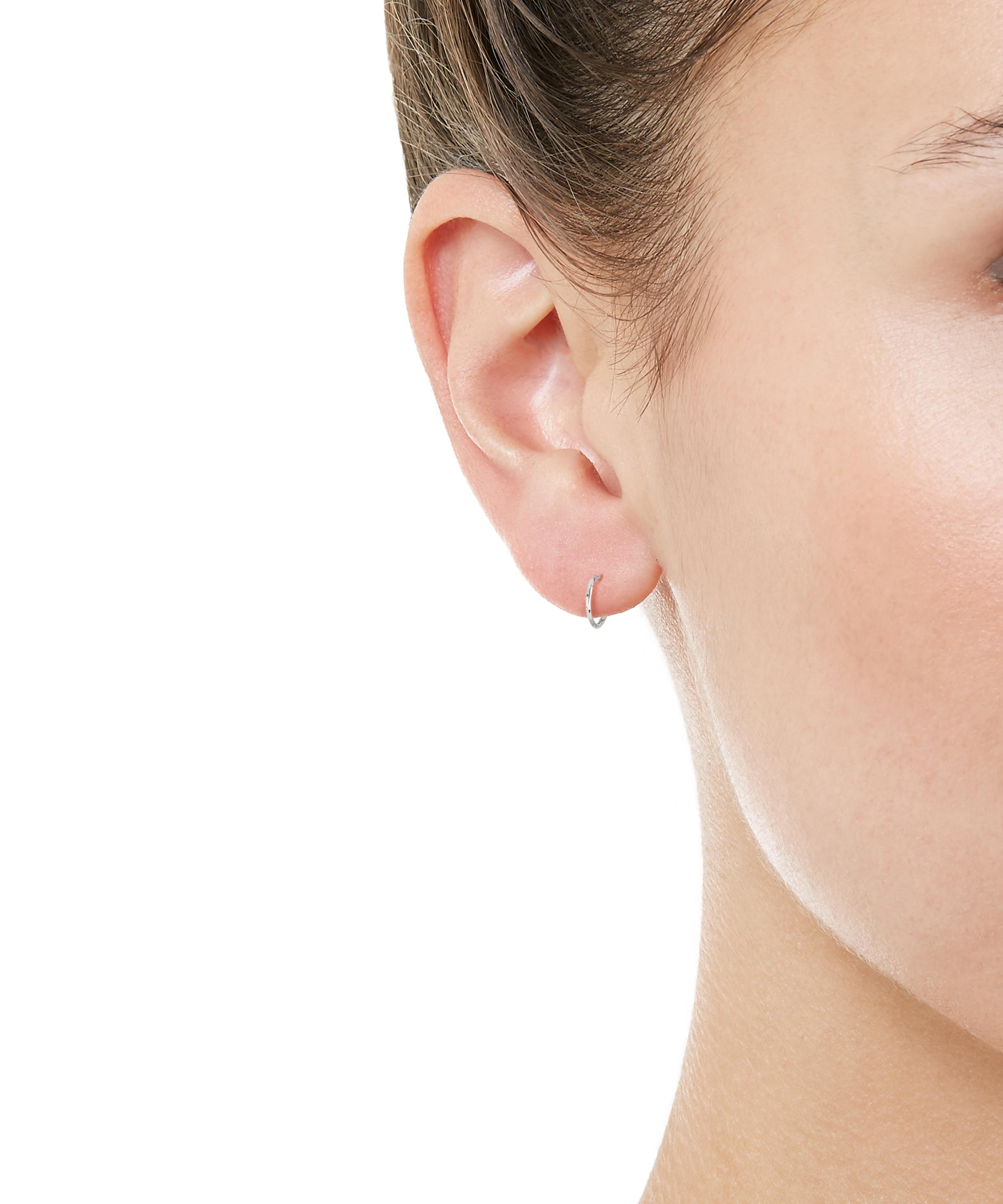 Maria Tash - 1/4" Plain Hoop Earring image number 1