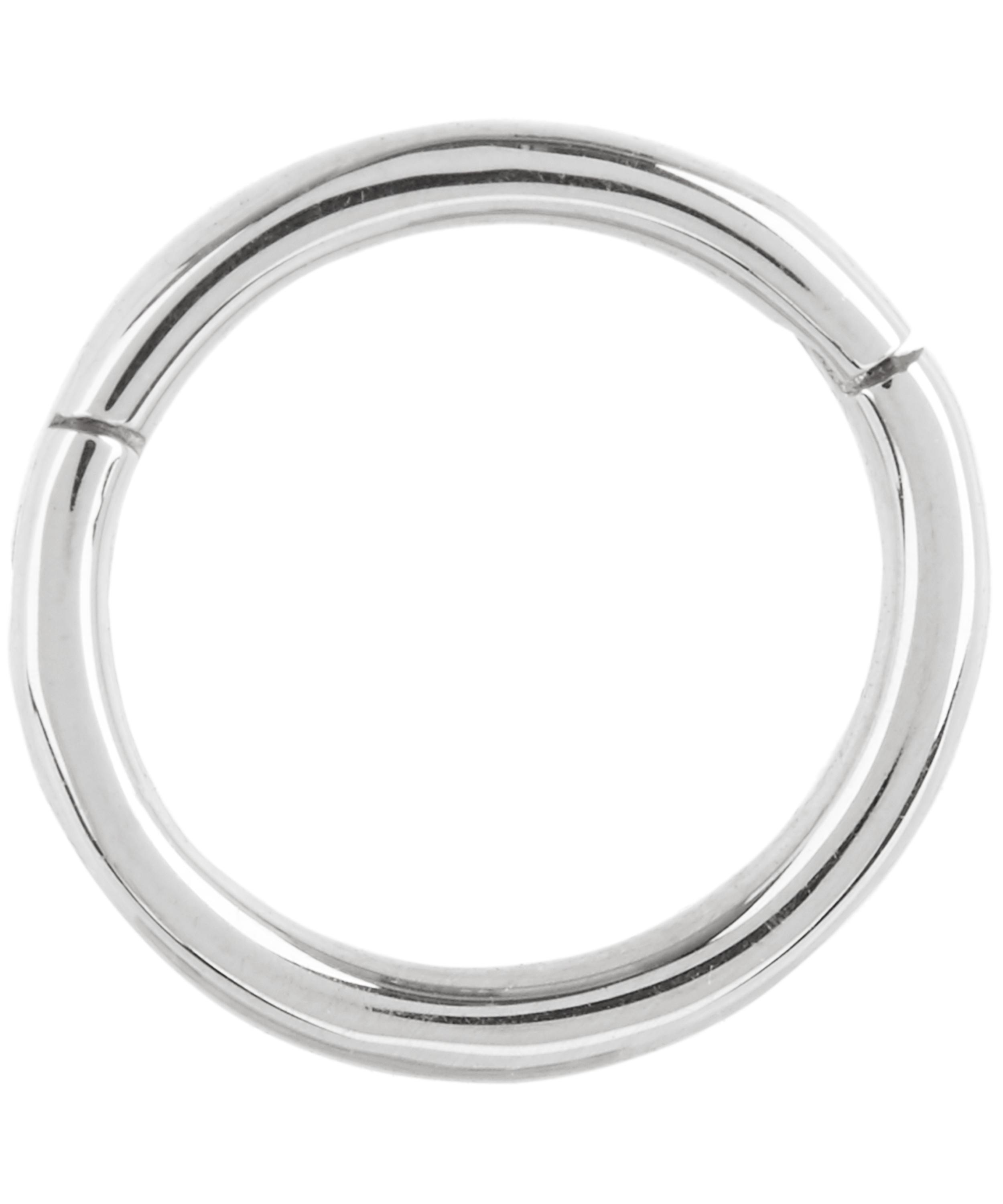 Maria Tash - 1/4" Plain Hoop Earring image number 2