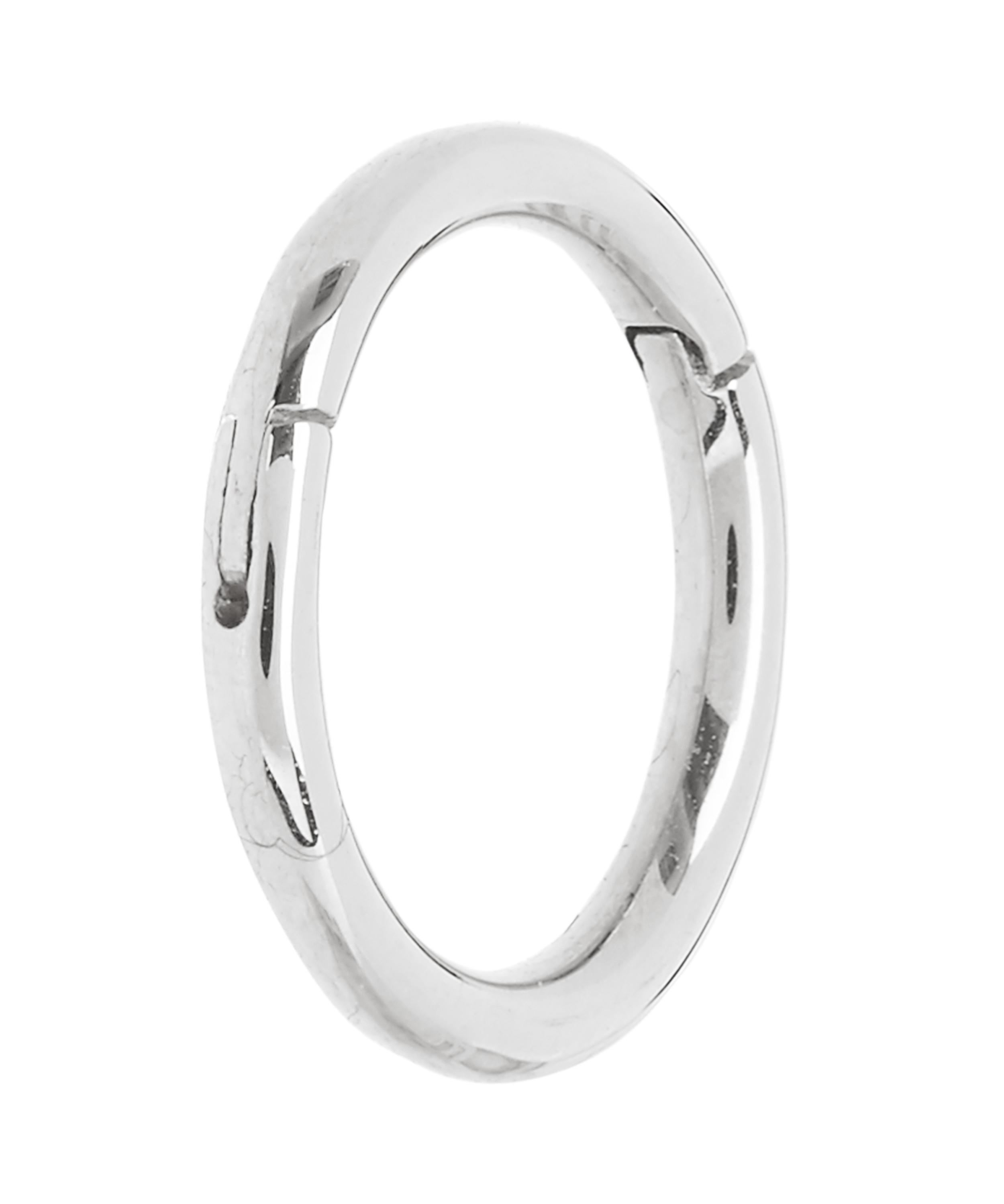 Maria Tash - 1/4" Plain Hoop Earring image number 3