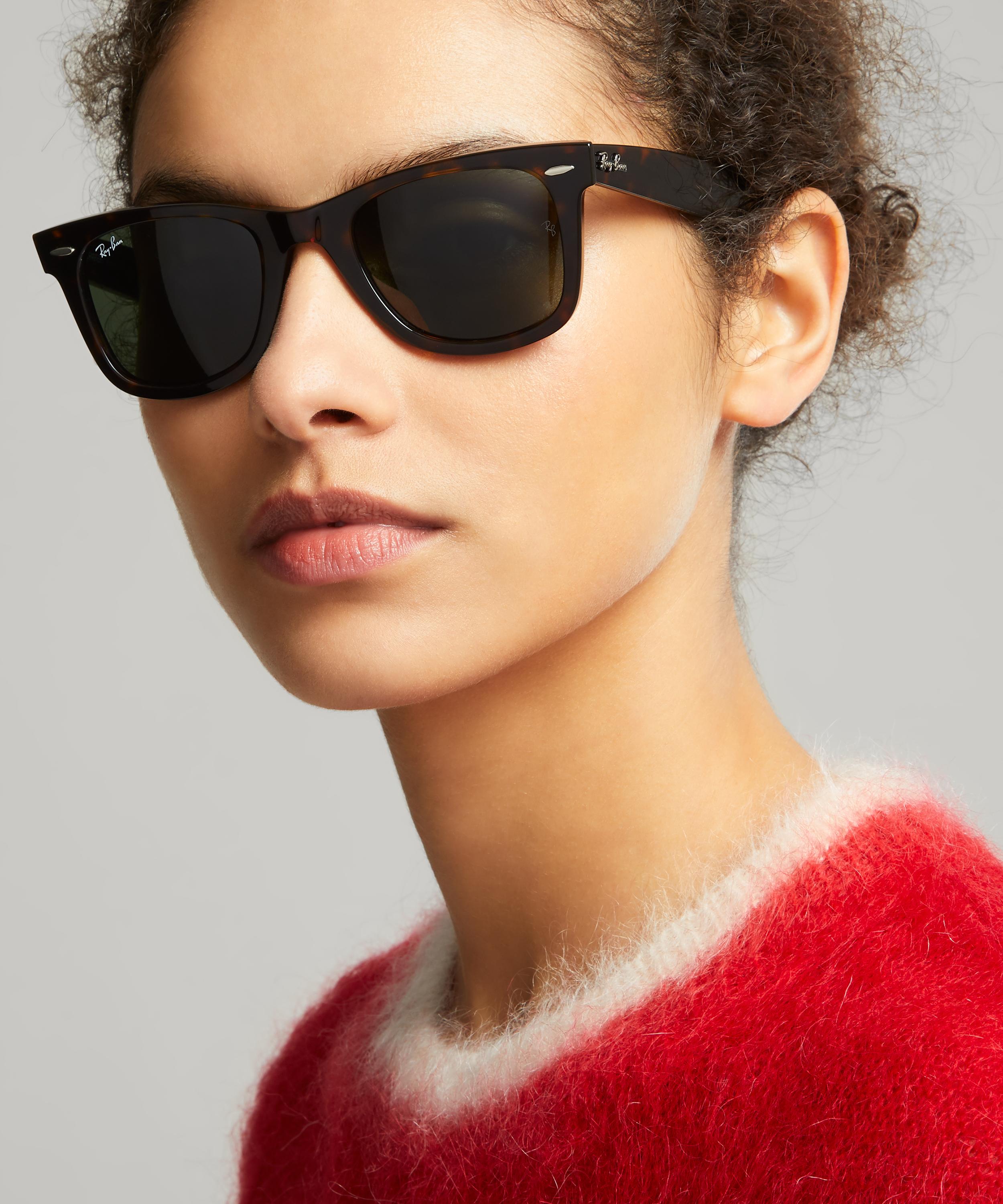 Ray-Ban - Tortoiseshell Wayfarer Sunglasses image number 1