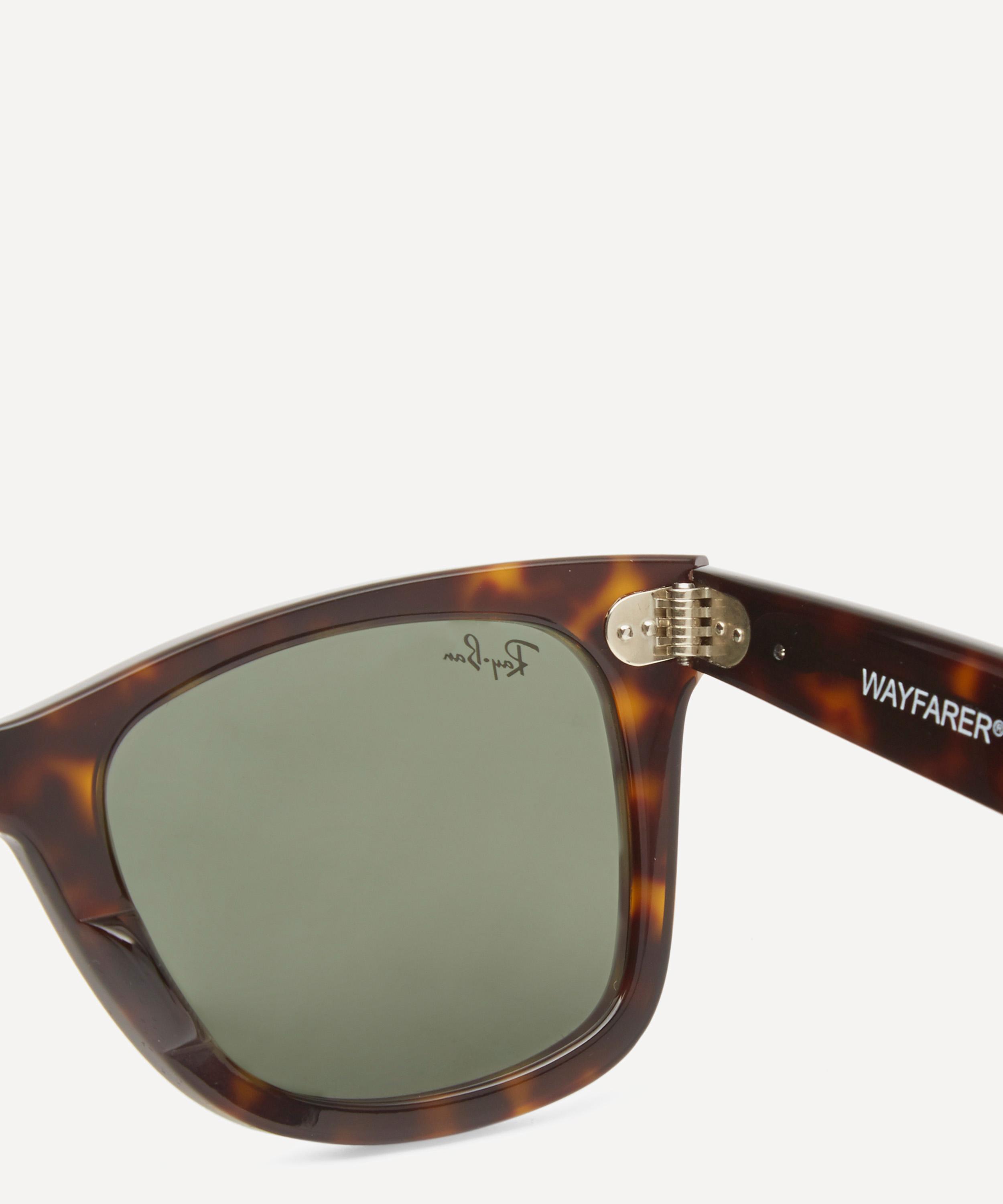 Ray-Ban - Tortoiseshell Wayfarer Sunglasses image number 3