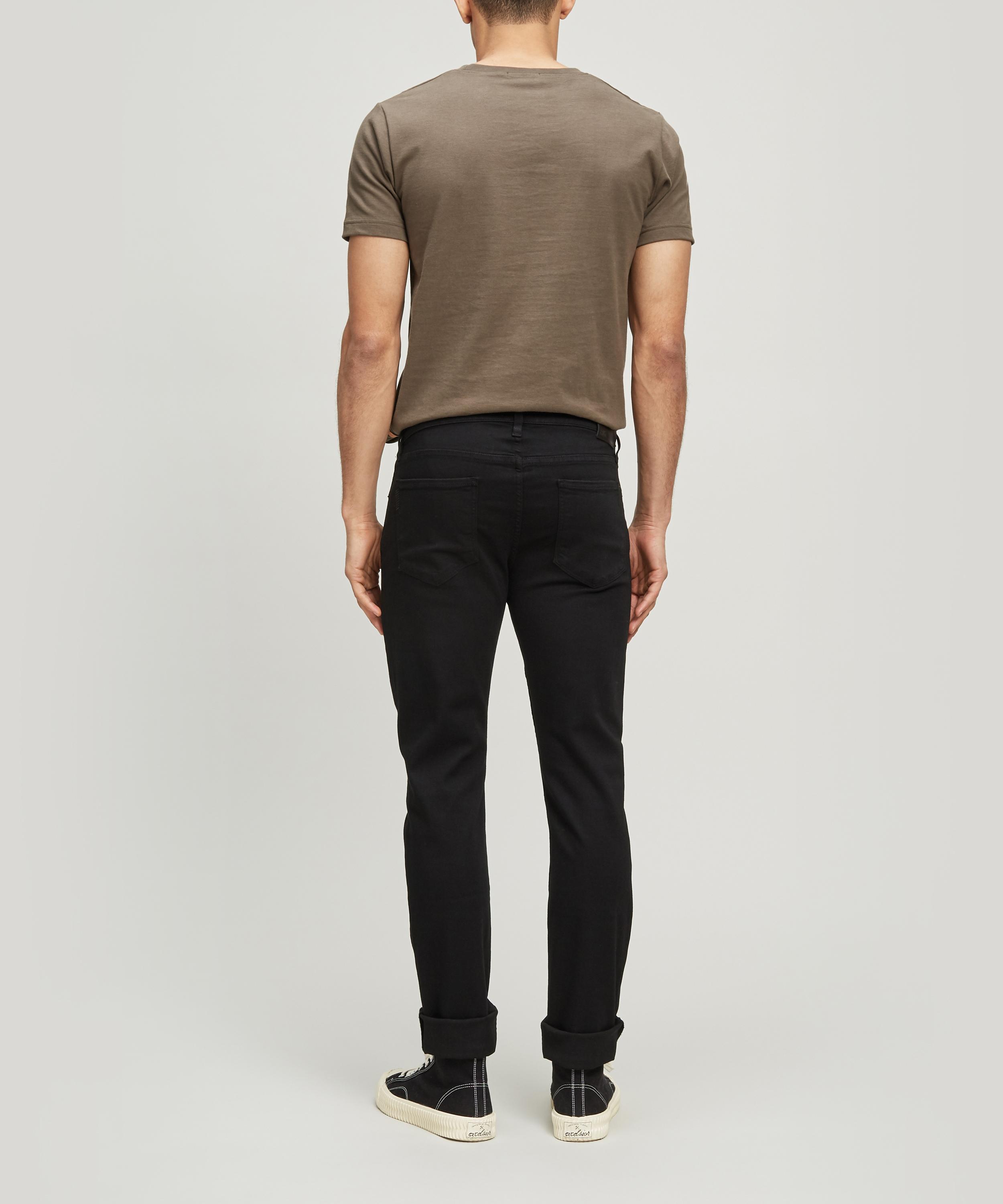 Paige - Lennox Slim Fit Black Shadow Jeans image number 2