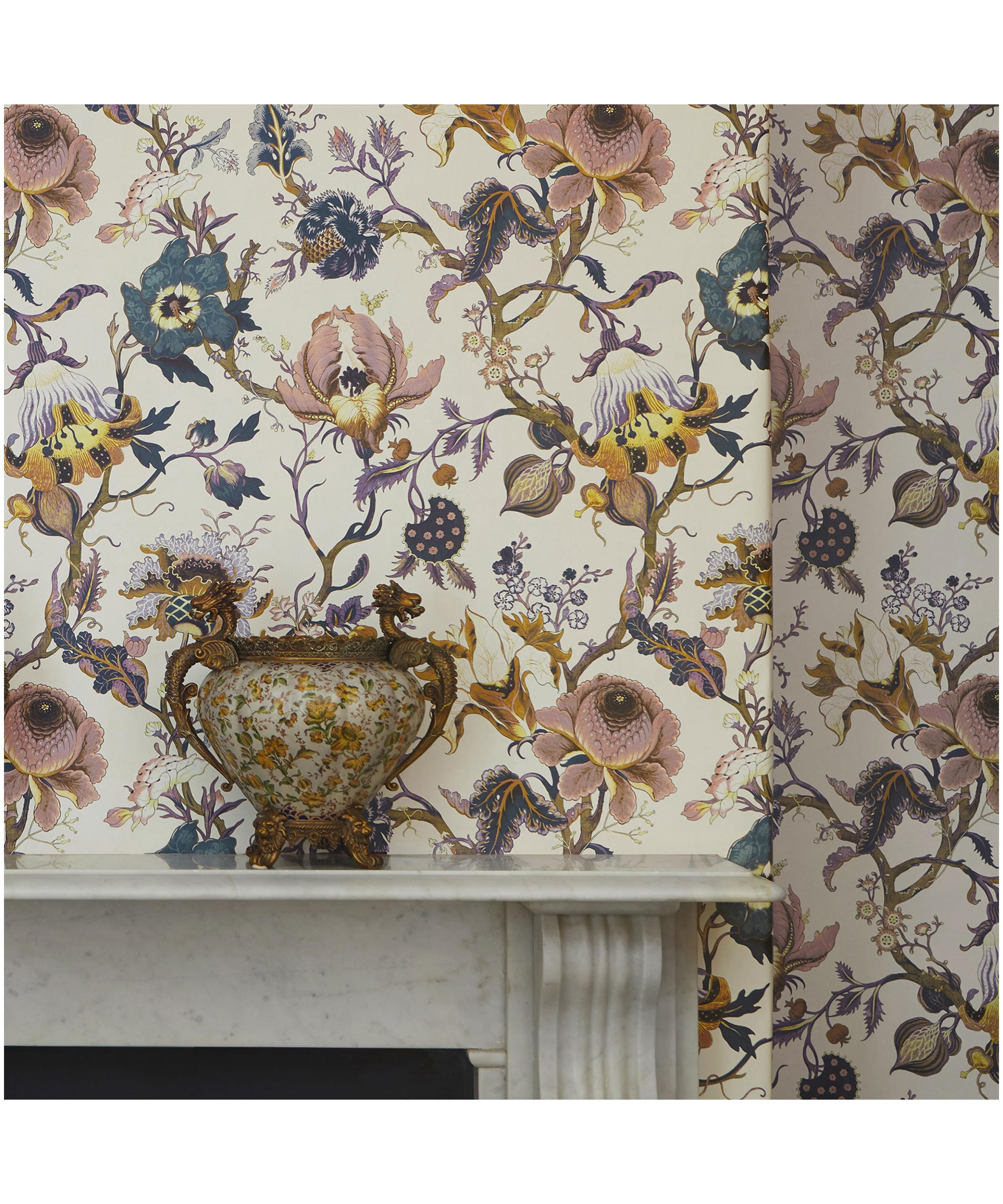 Off White Artemis Wallpaper Liberty