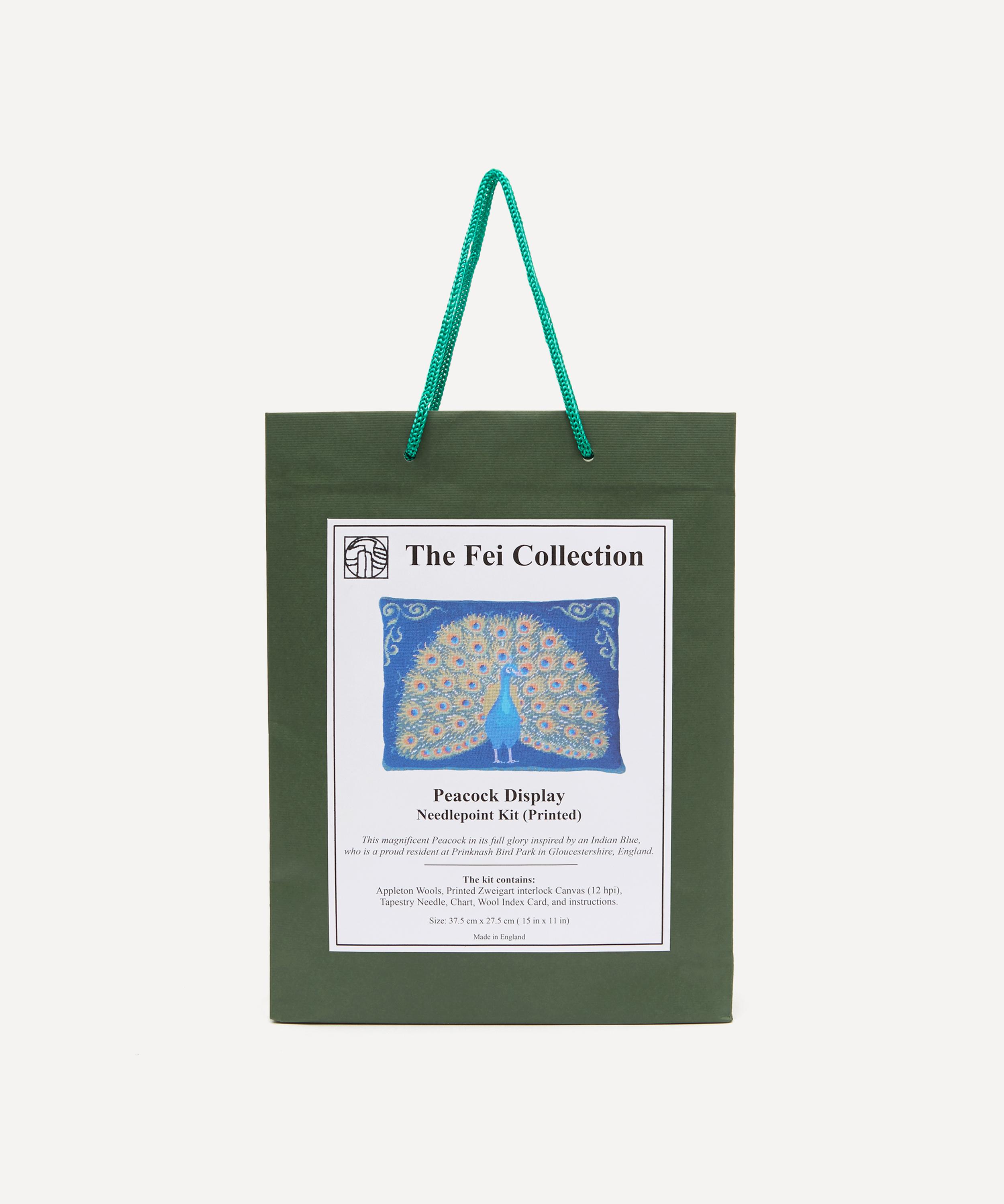 The Fei Collection - Peacock Display Needlepoint Kit image number 0