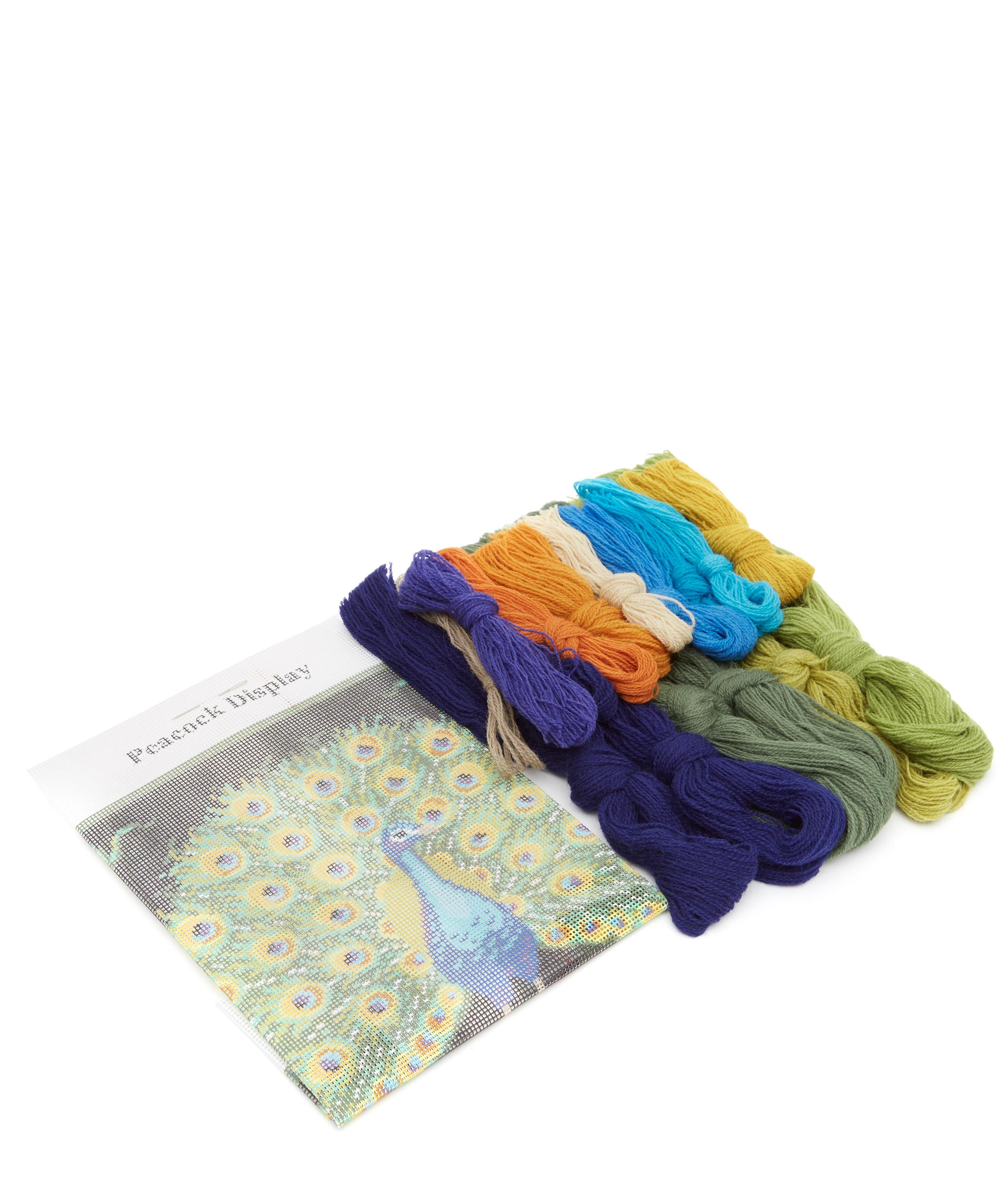 The Fei Collection - Peacock Display Needlepoint Kit image number 2