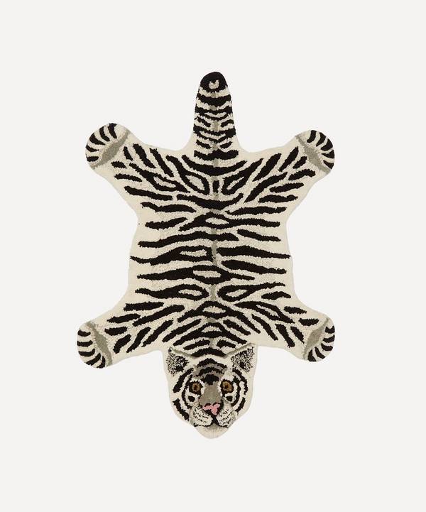 Doing Goods - Small Snowy Tiger Rug image number 0