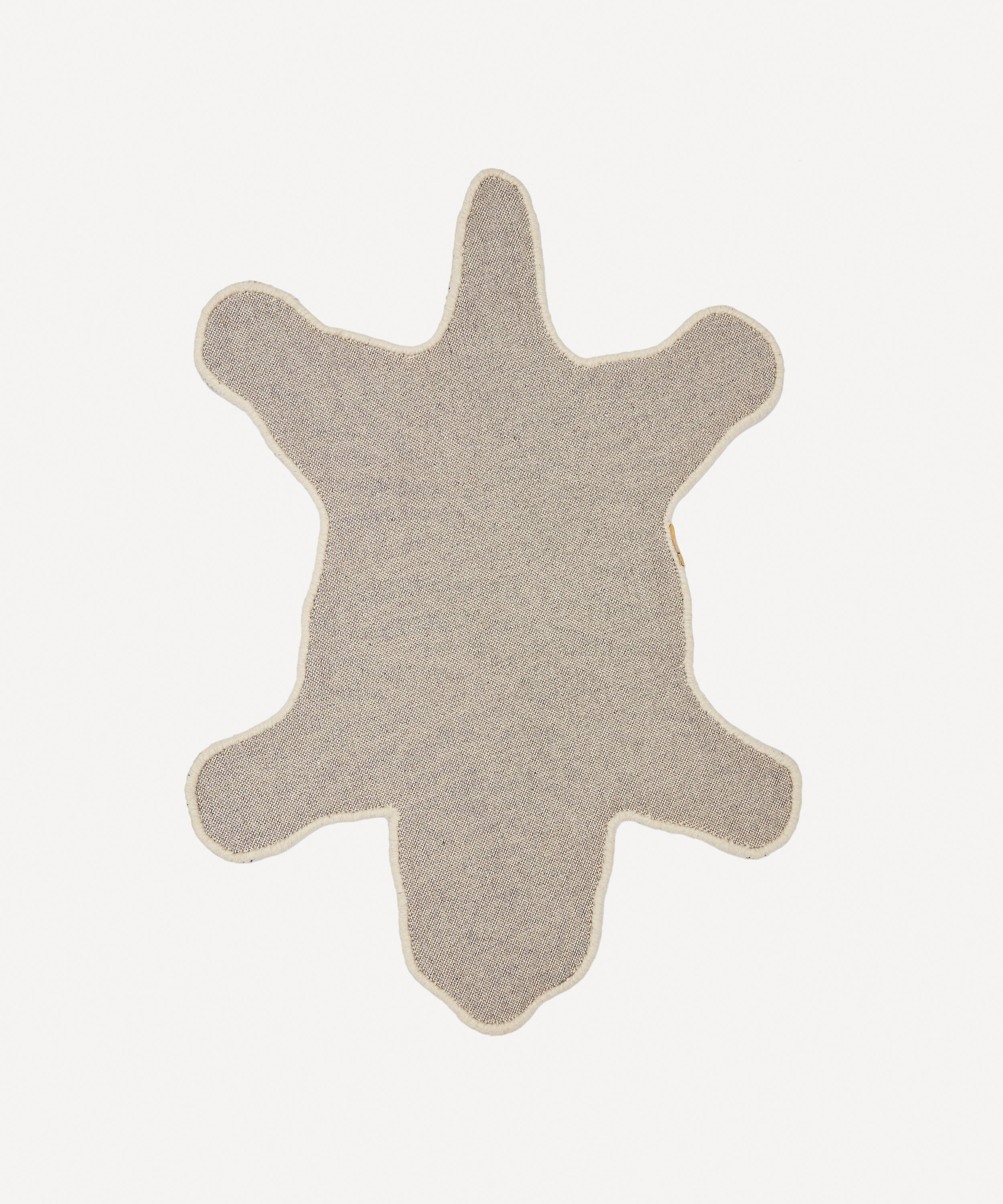 Doing Goods - Small Snowy Tiger Rug image number 1