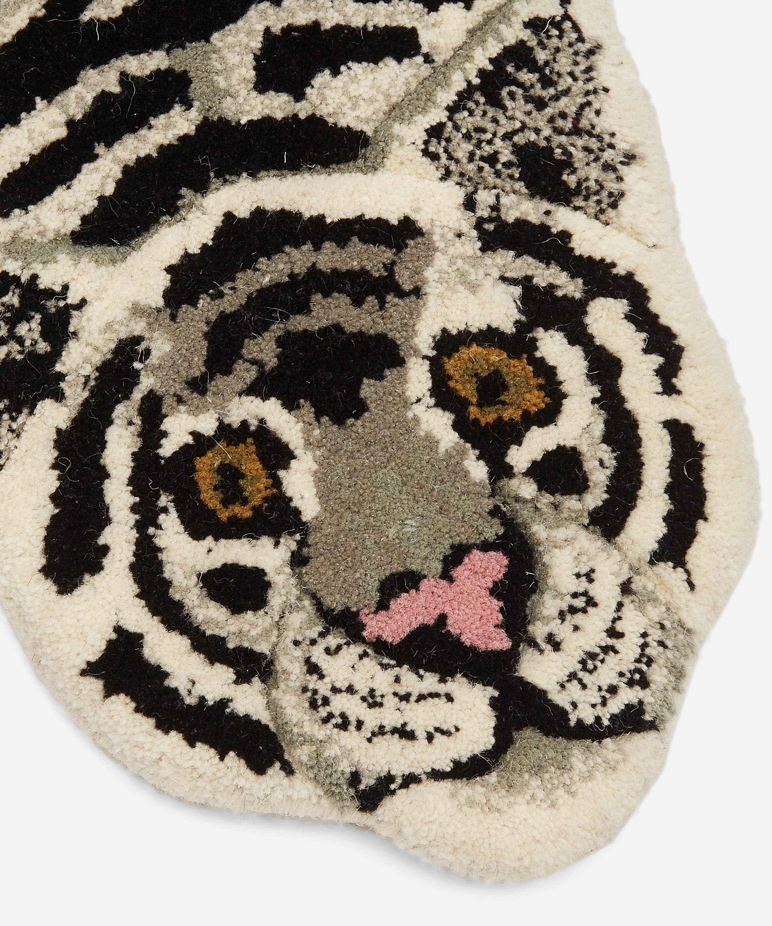 Doing Goods - Small Snowy Tiger Rug image number 2