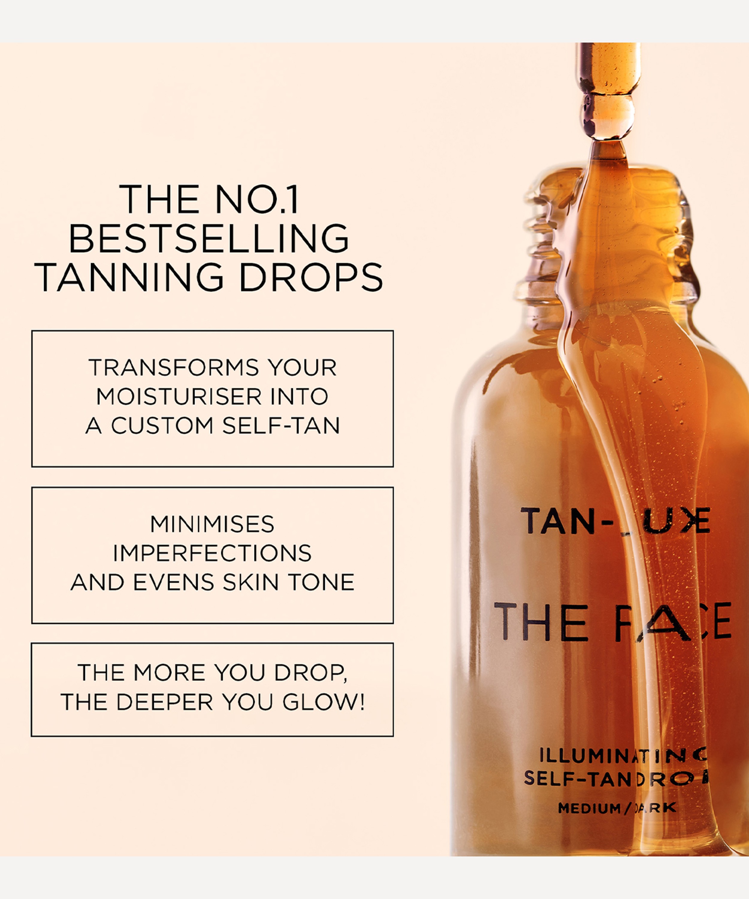 Tan Luxe - The Face in Light to Medium 30ml image number 2