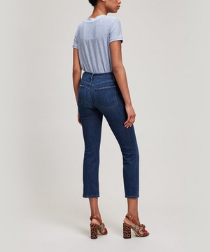Frame - Le High Straight Jeans image number 2