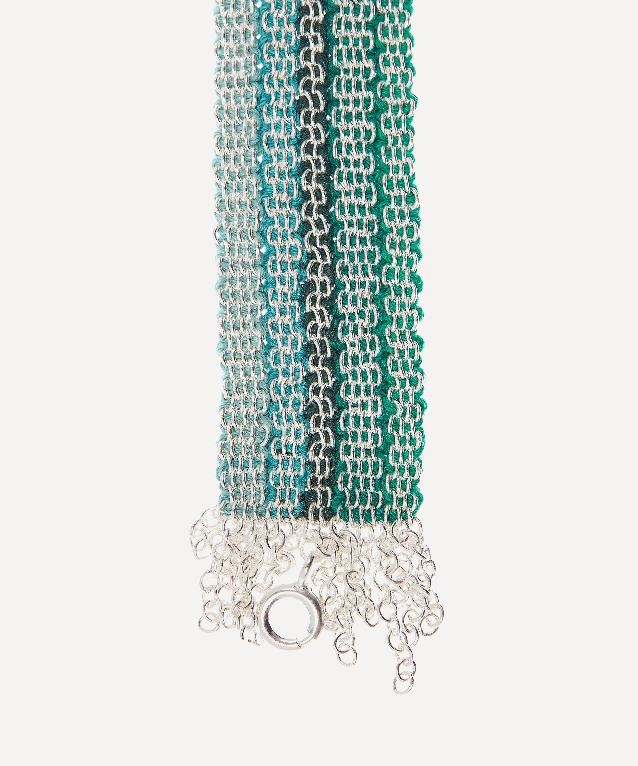 Stephanie Schneider - Silver Silk Chain Bracelet image number 2