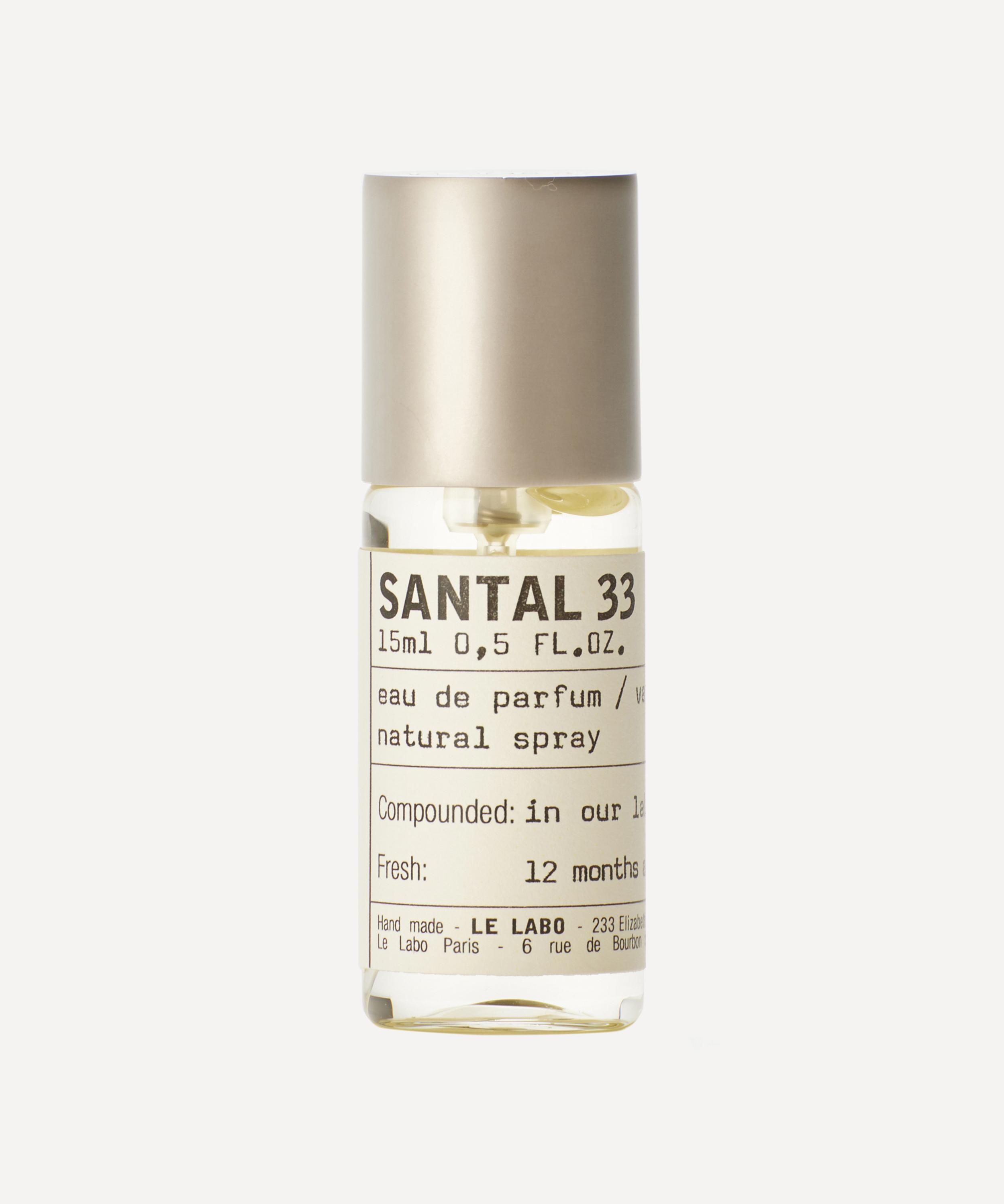 史上最も激安】LE LABO SANTAL 15ml 33 オードパルファム ユニセックス