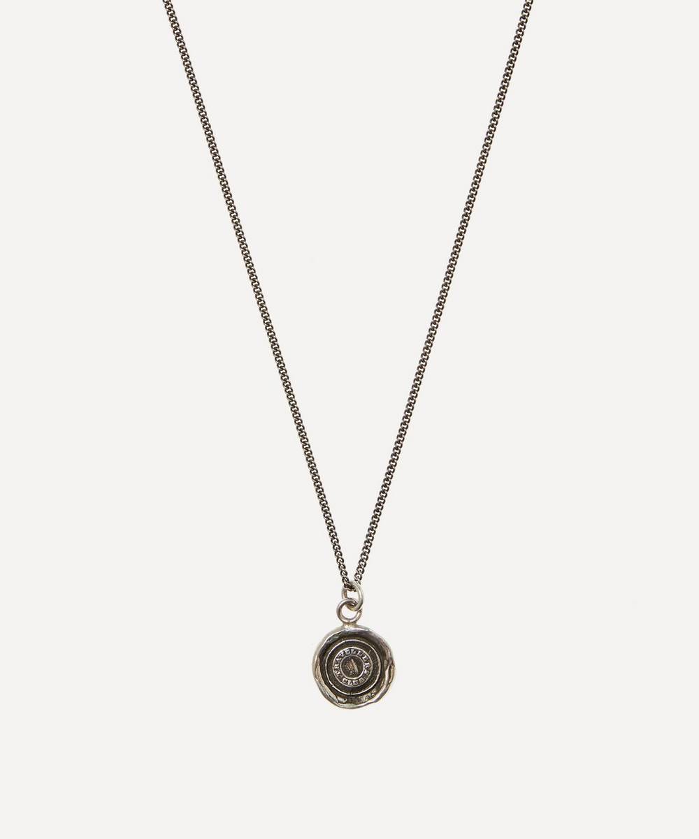 Pyrrha - Sterling Silver Safe Travels Necklace