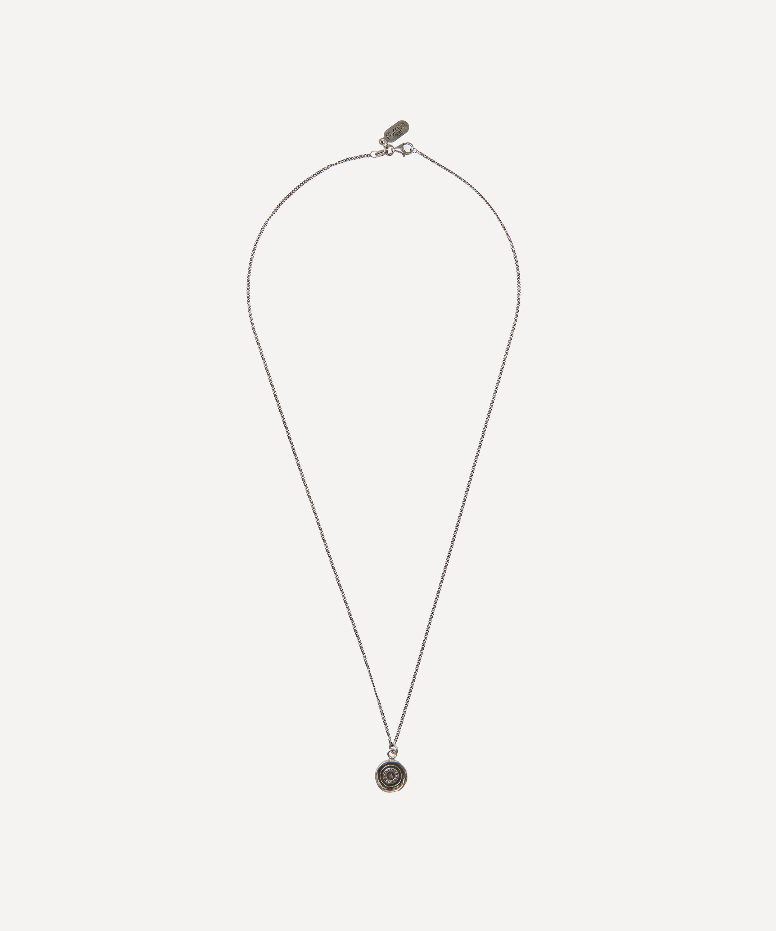 Pyrrha - Sterling Silver Safe Travels Necklace image number 2