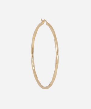 Maria Black - Gold-Plated Large Francisca Single Hoop Earring image number 0