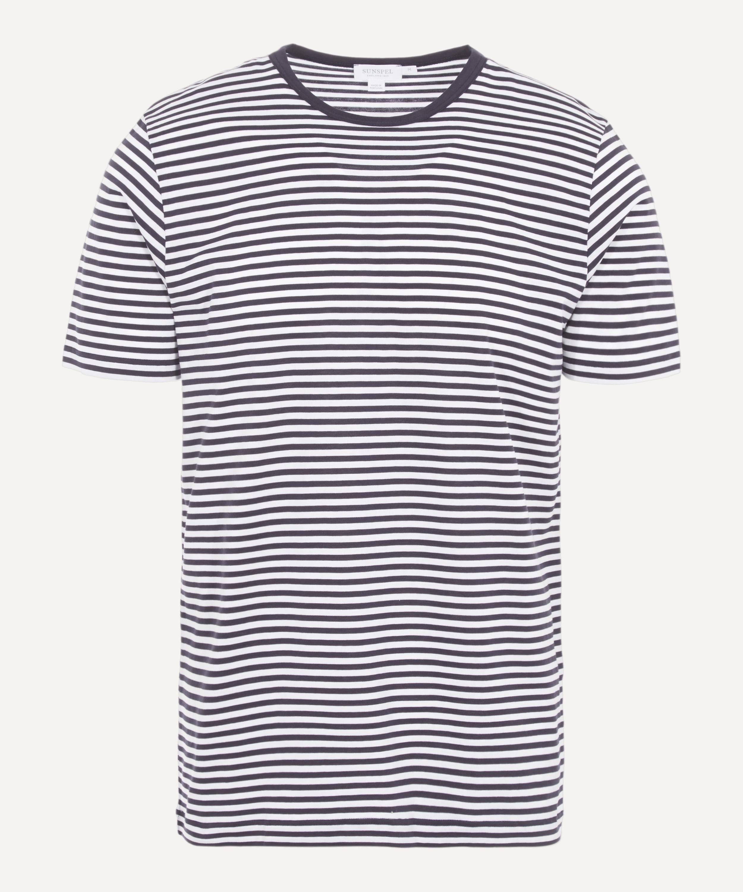 Sunspel - Core Classic Stripe T-Shirt image number 0