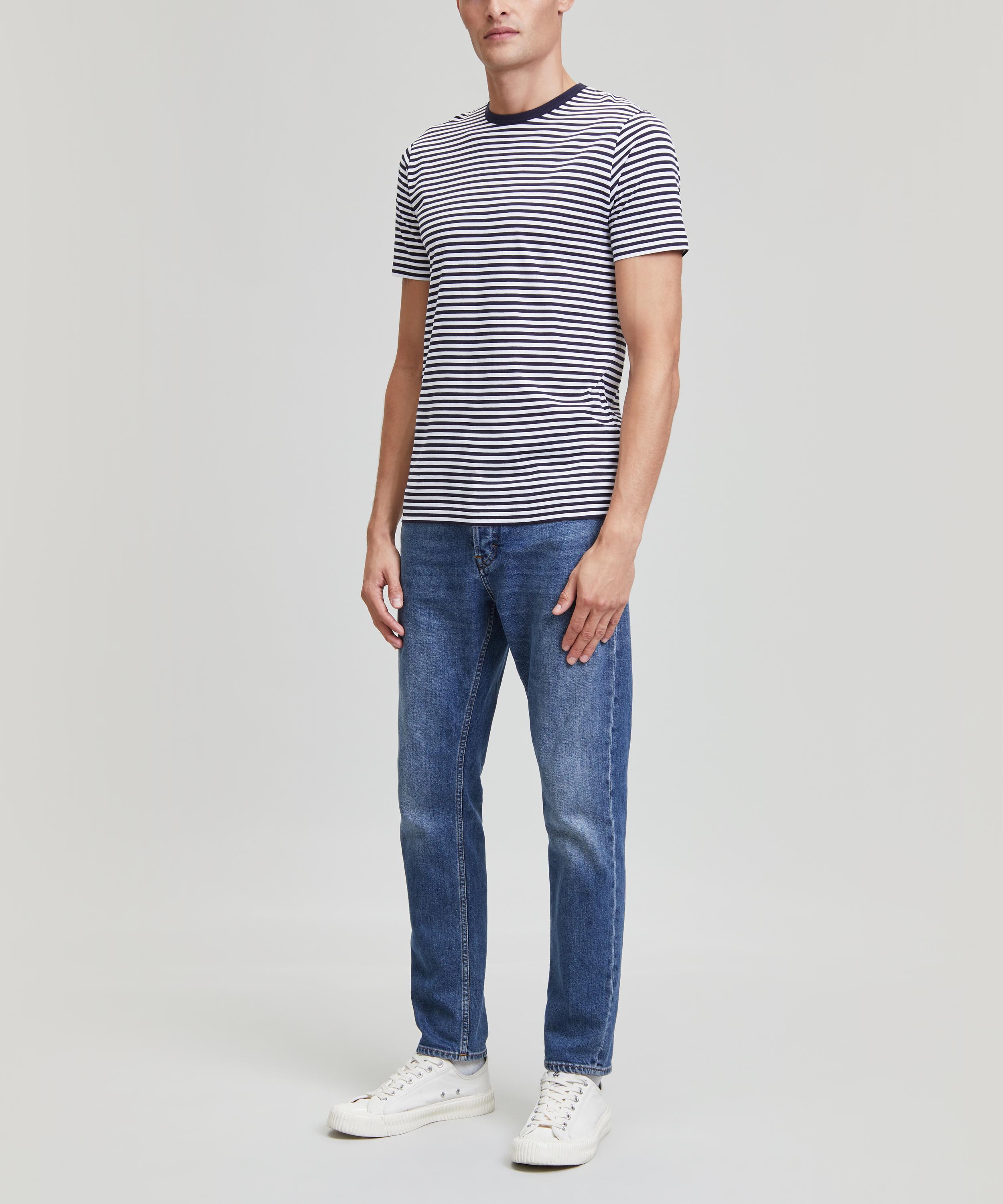 Sunspel - Core Classic Stripe T-Shirt image number 1