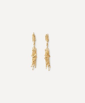 Alex Monroe - Gold-Plated Nest Structure Statement Drop Earrings image number 0