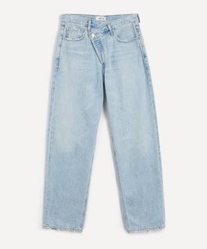 Criss-Cross Upsized Jeans
