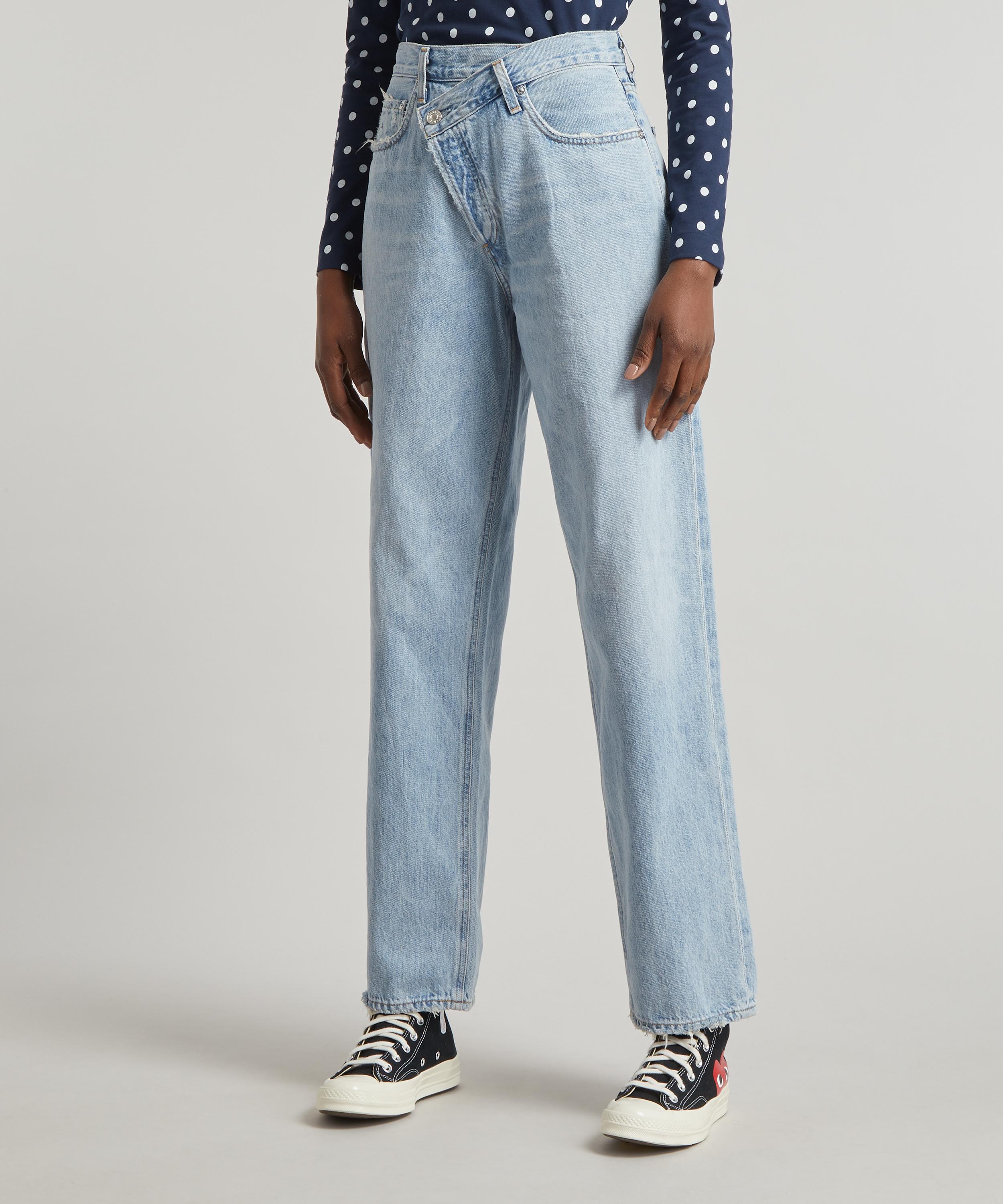 AGOLDE Criss-Cross Upsized Jeans