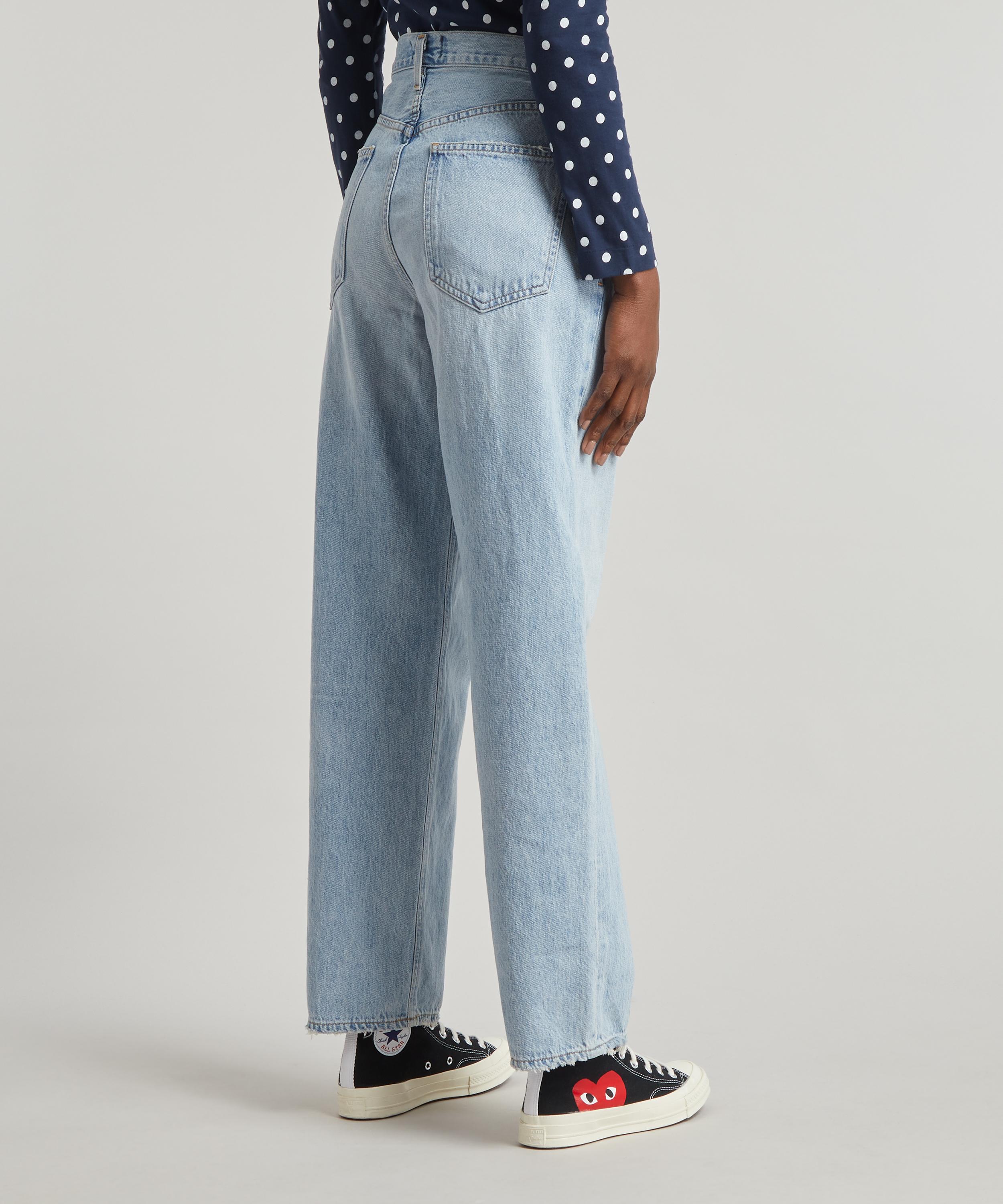 AGOLDE Criss-Cross Upsized Jeans