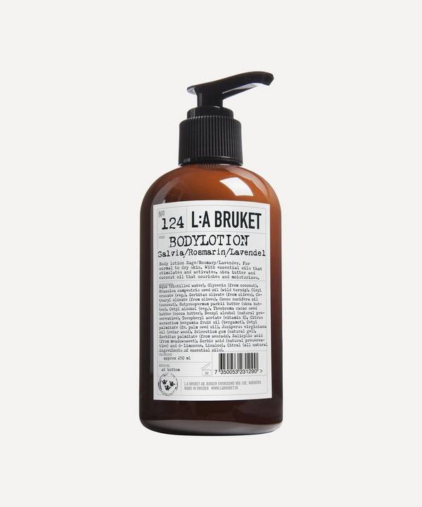 L:A Bruket - No.124 Sage Rosemary Lavender Body Lotion 250ml image number 0