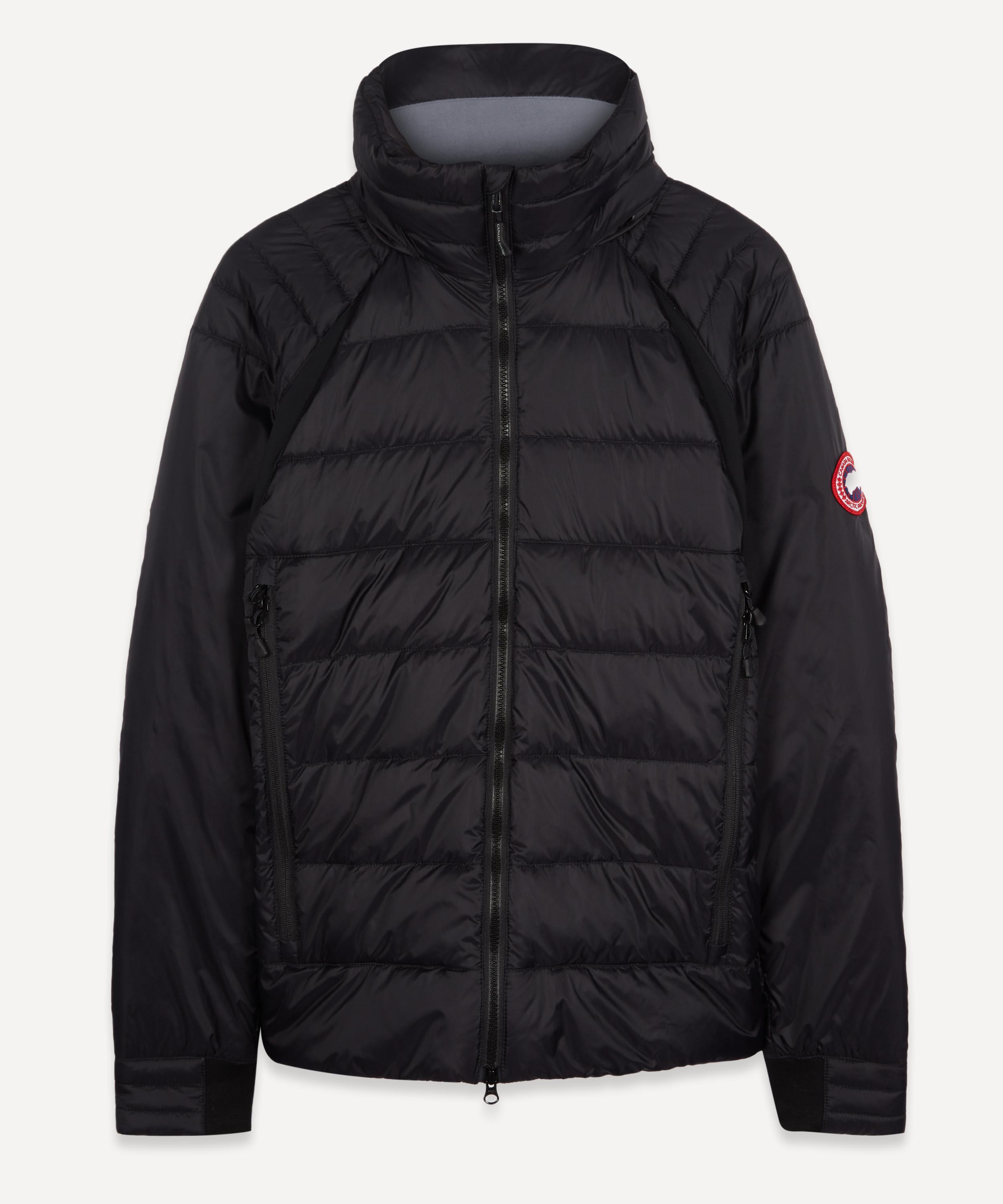 Canada Goose Hybridge Base Hooded Jacket In Navy