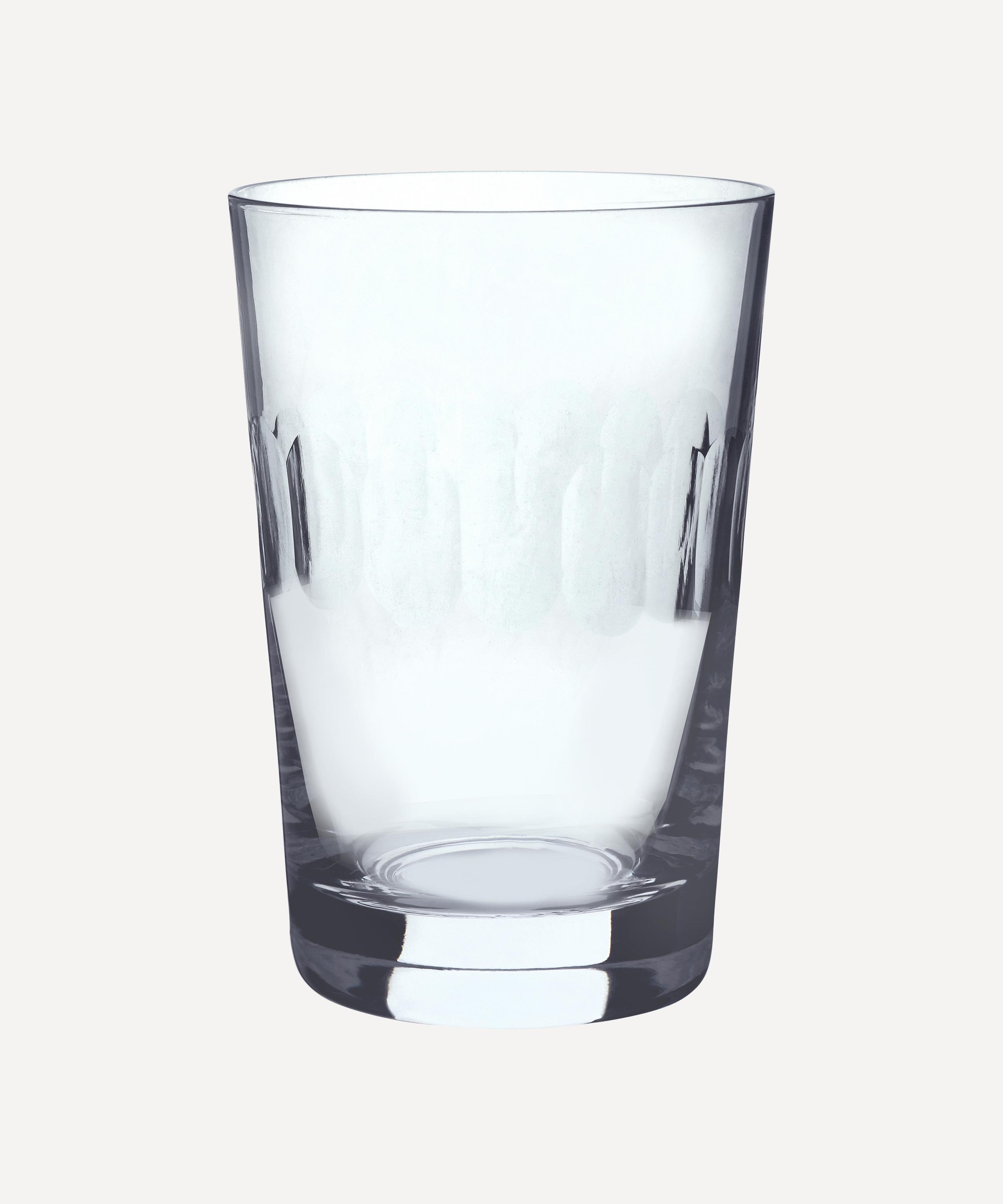 The Vintage List - Set of Six Crystal Tumblers With Lens image number 0
