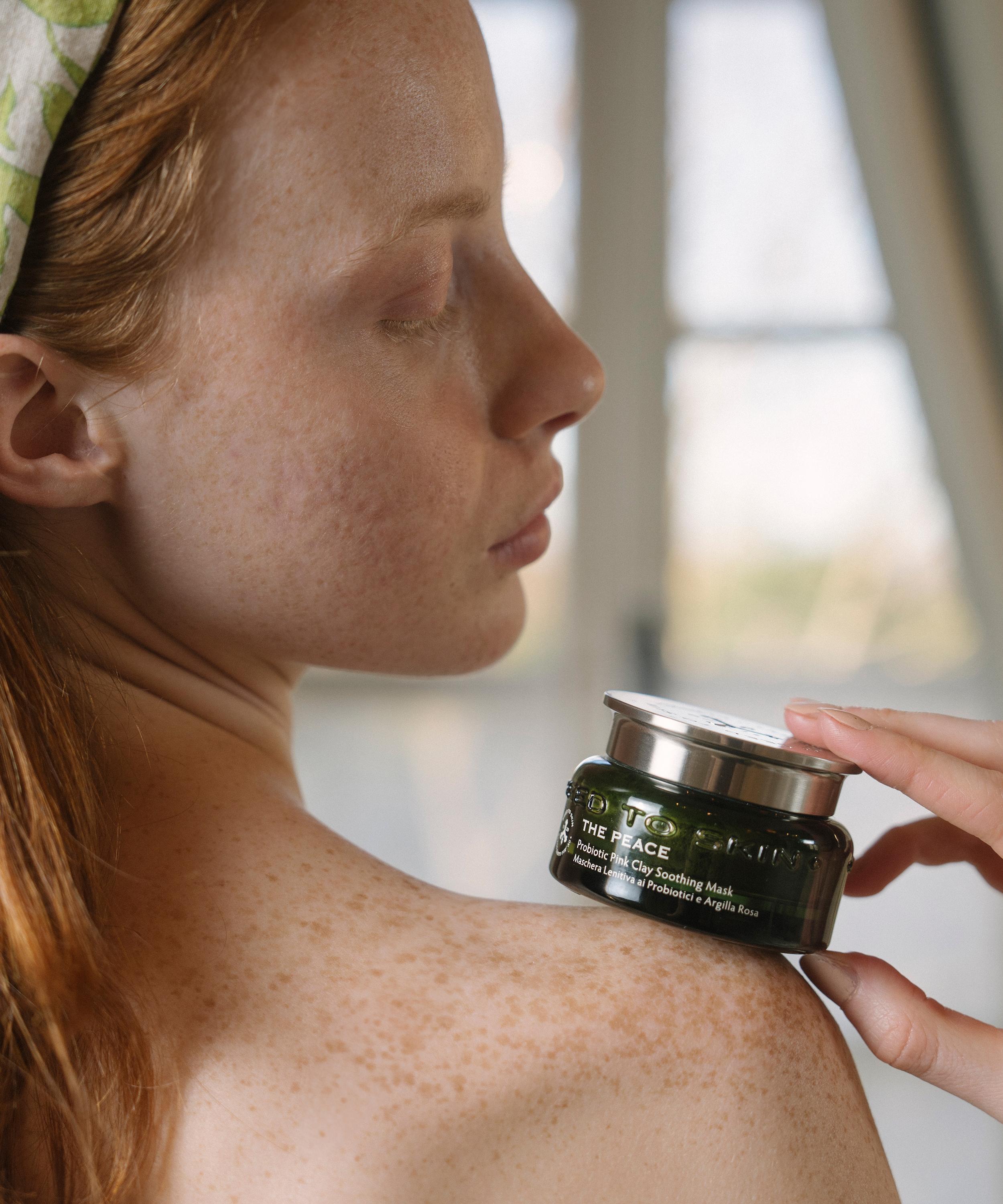 Seed to Skin Tuscany - The Peace Probiotic Pink Clay Soothing Mask 35g image number 4