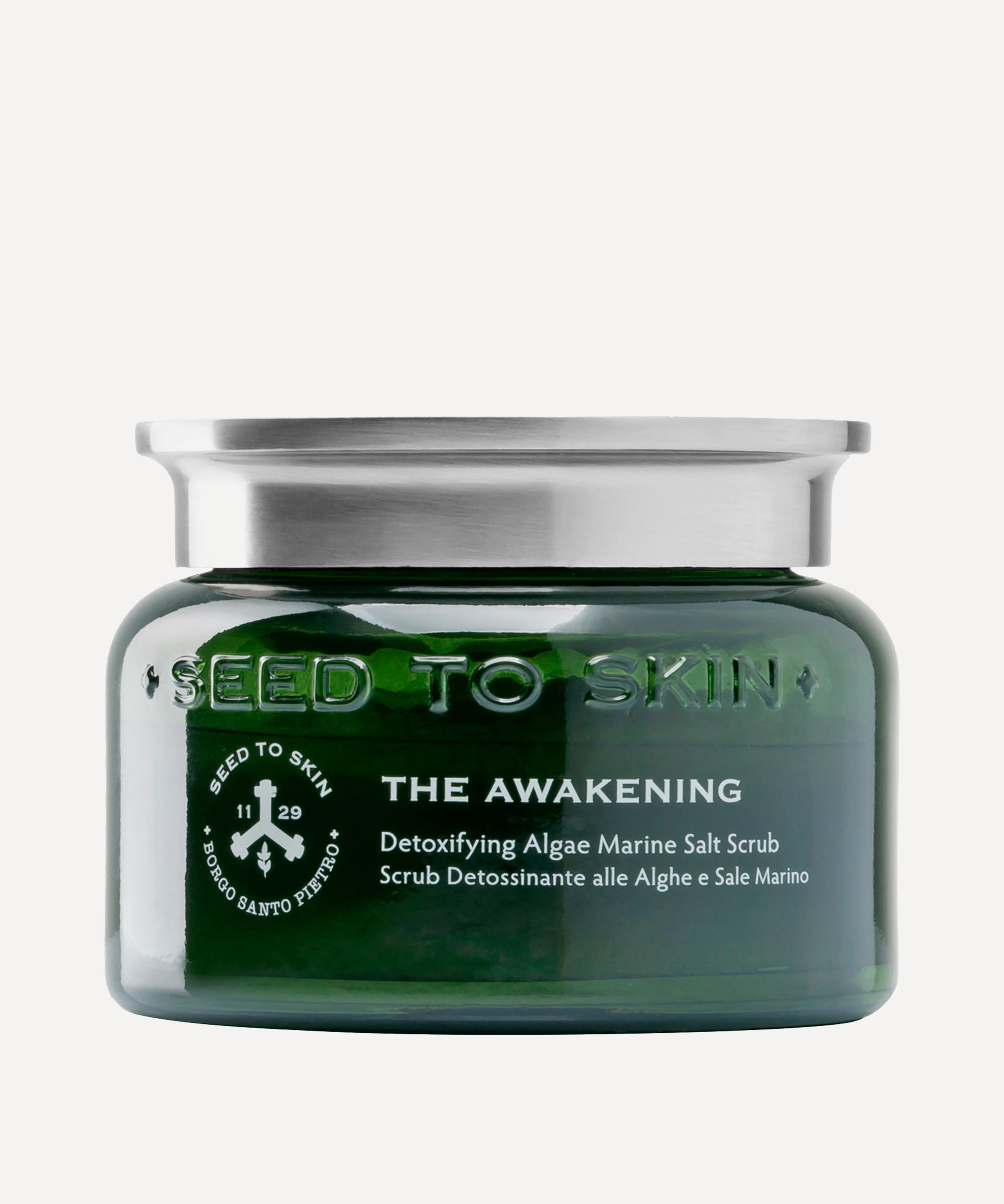 SEED TO SKIN - The Awakening Detoxifying Algae Marine Salt Scrub 300ml image number 0