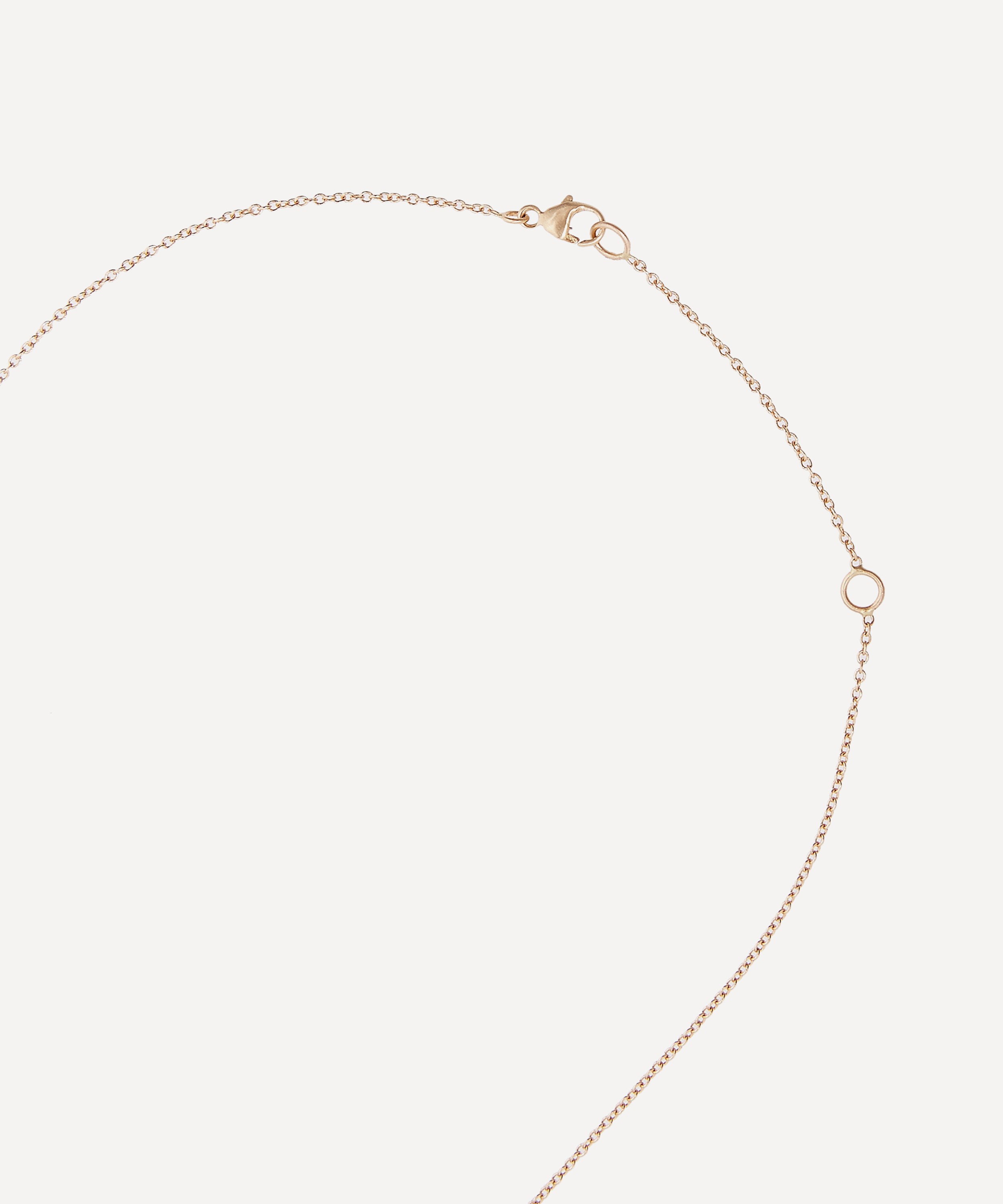 Brooke Gregson - 14ct Gold Libra Astrology Diamond Necklace image number 3