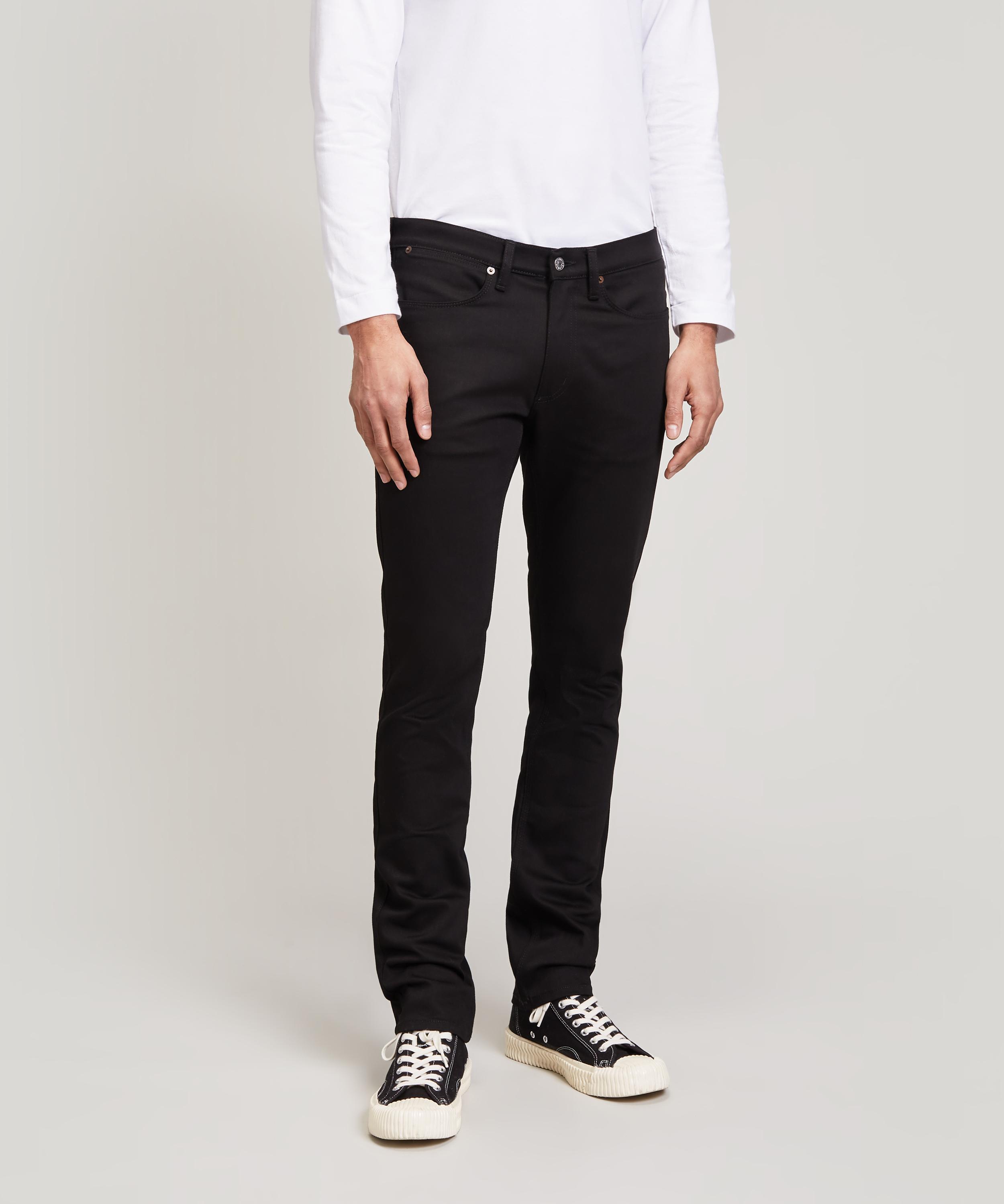 acne black jeans