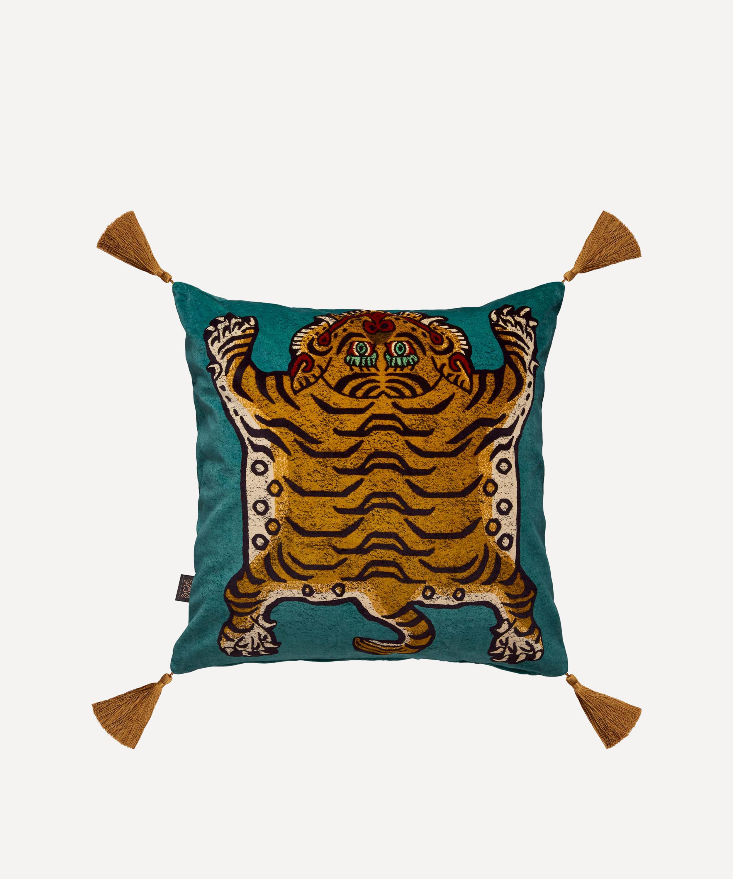 House of Hackney - Saber Large Velvet Cushion image number 0