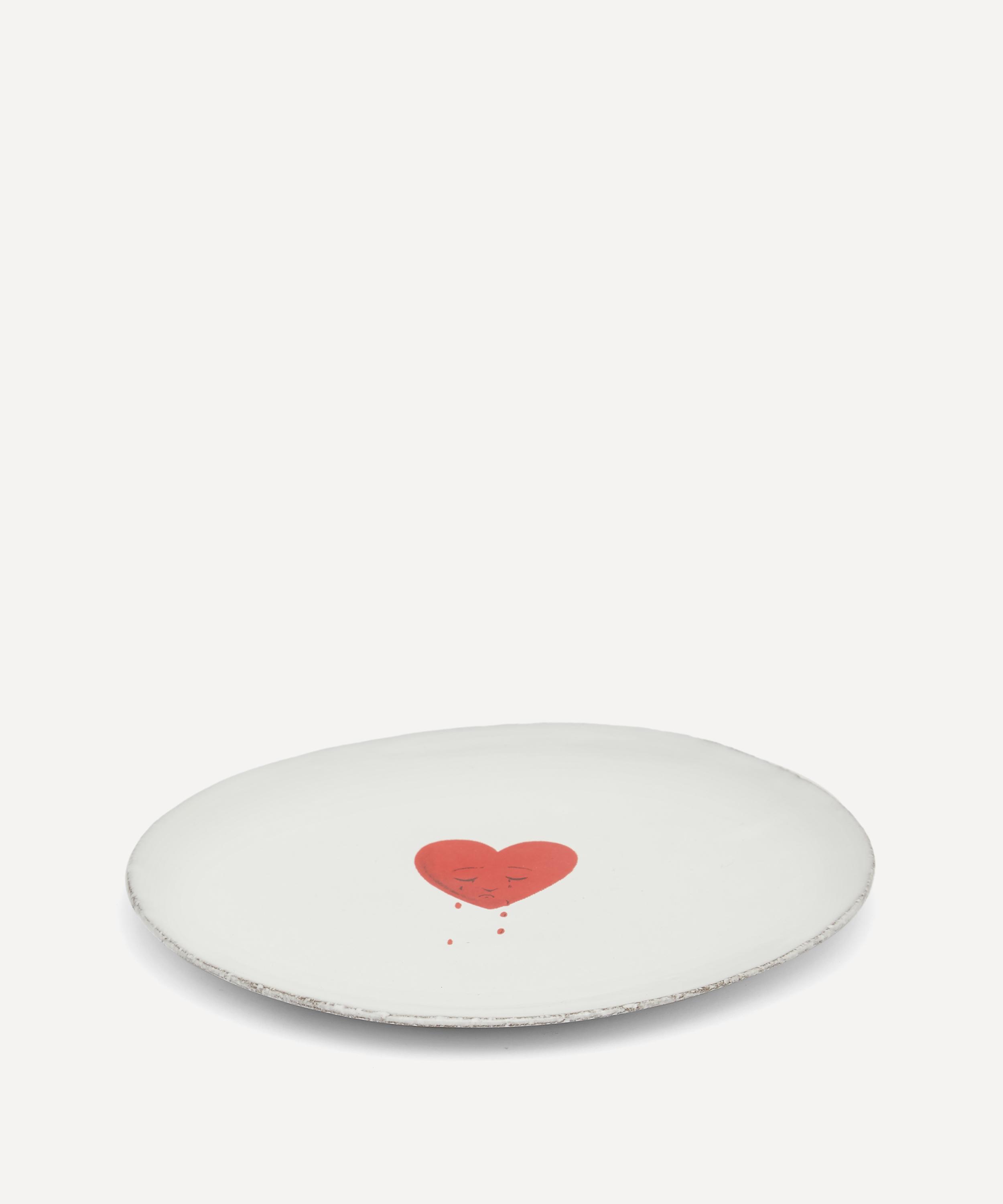 Astier de Villatte - Crying Heart Saucer image number 1