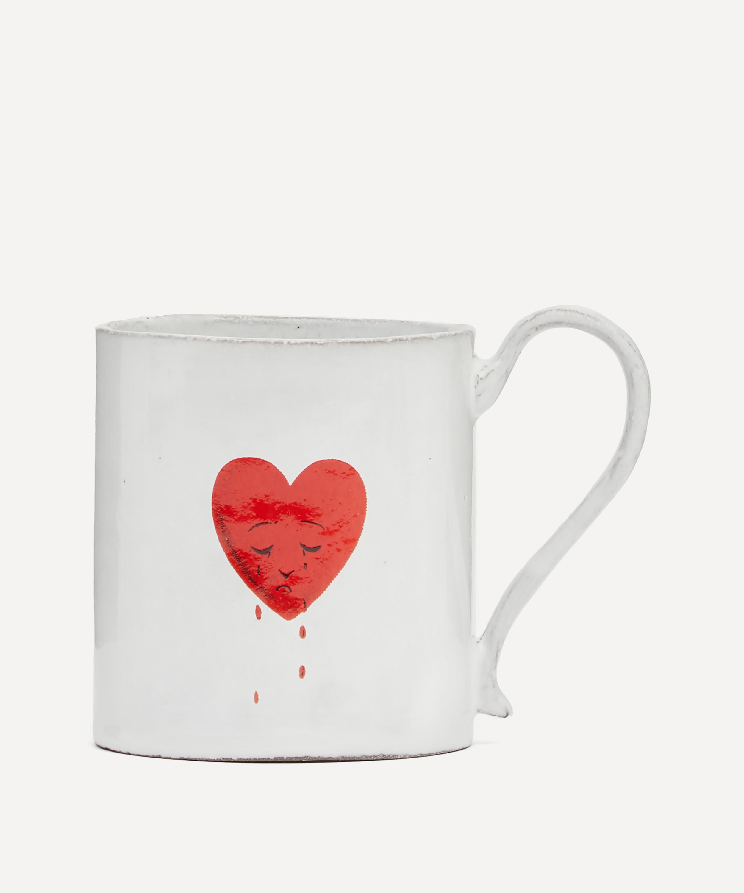 Astier de Villatte - Crying Heart Mug image number 0