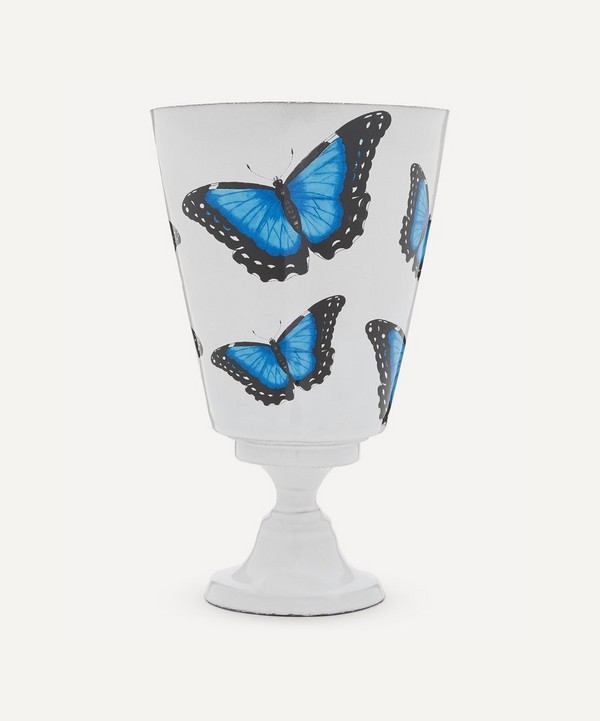 Astier de Villatte - Blue Butterfly Vase image number null