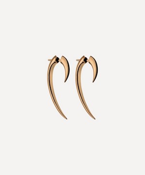 Shaun Leane - Rose Gold Plated Vermeil Silver Hook Earrings image number 0