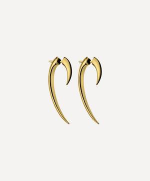 Gold Plated Vermeil Silver Hook Earrings