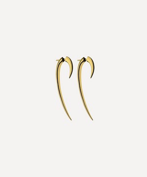 Shaun Leane - Gold Plated Vermeil Silver Large Hook Earrings image number 0