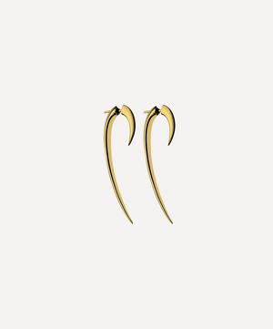 Shaun Leane - Gold Plated Vermeil Silver Large Hook Earrings image number 0