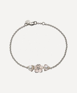 Shaun Leane - Silver Diamond Single Cherry Blossom Bracelet image number 0