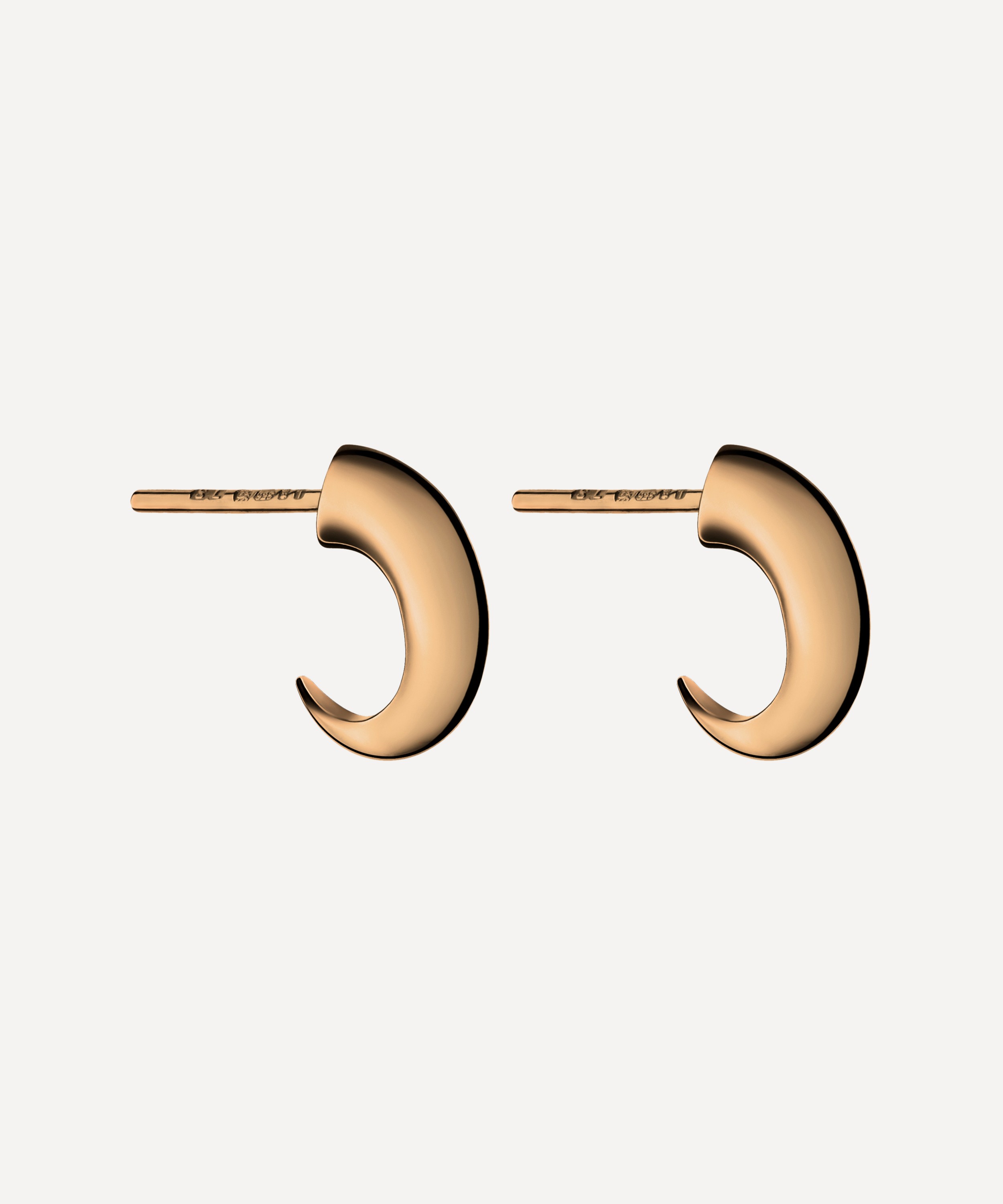 Shaun Leane - Rose Gold Plated Vermeil Silver Cat Claw Earrings image number 0