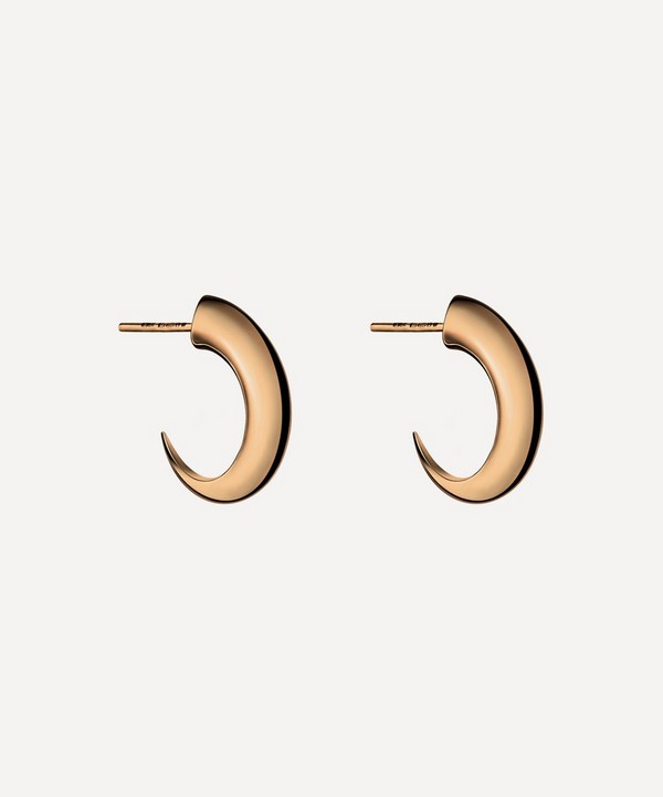 Shaun Leane - Rose Gold Plated Vermeil Silver Medium Cat Claw Earrings image number null