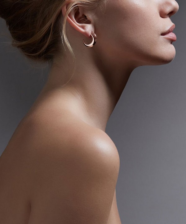 Shaun Leane Rose Gold Plated Vermeil Silver Medium Cat Claw Earrings |  Liberty