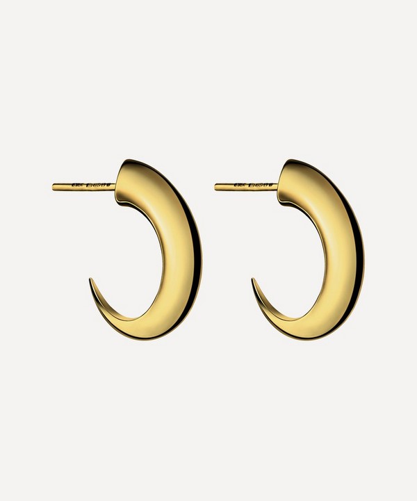 Shaun Leane - Gold Plated Vermeil Silver Medium Cat Claw Earrings image number null