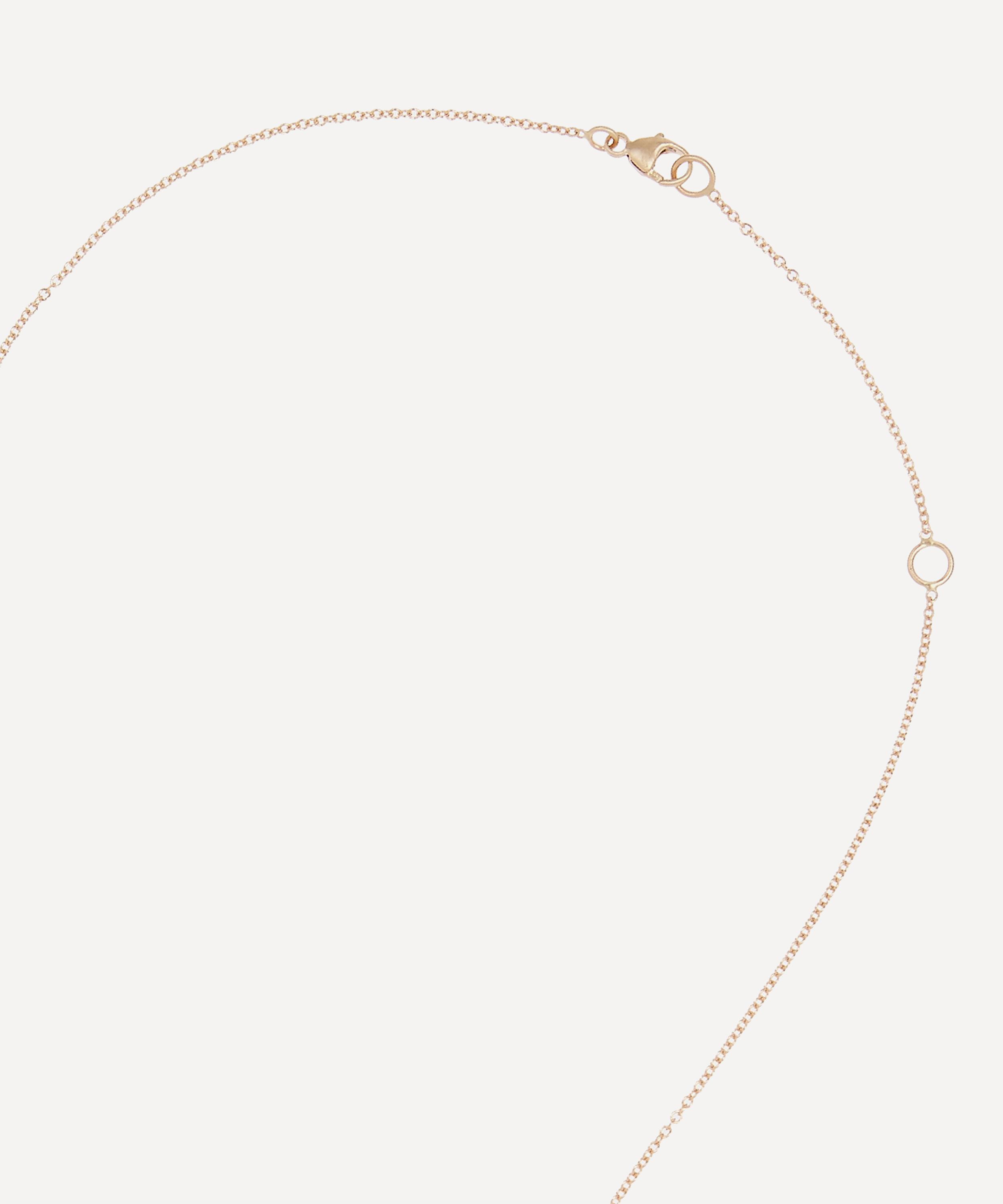 Brooke Gregson - 14ct Gold Taurus Astrology Diamond Necklace image number 3