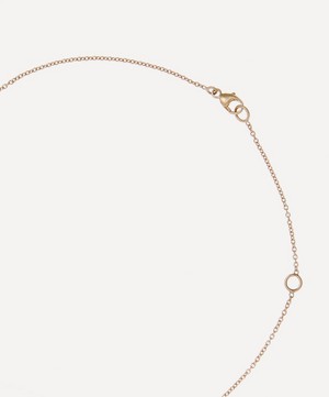 Brooke Gregson - 14ct Gold Capricorn Astrology Diamond Necklace image number 3